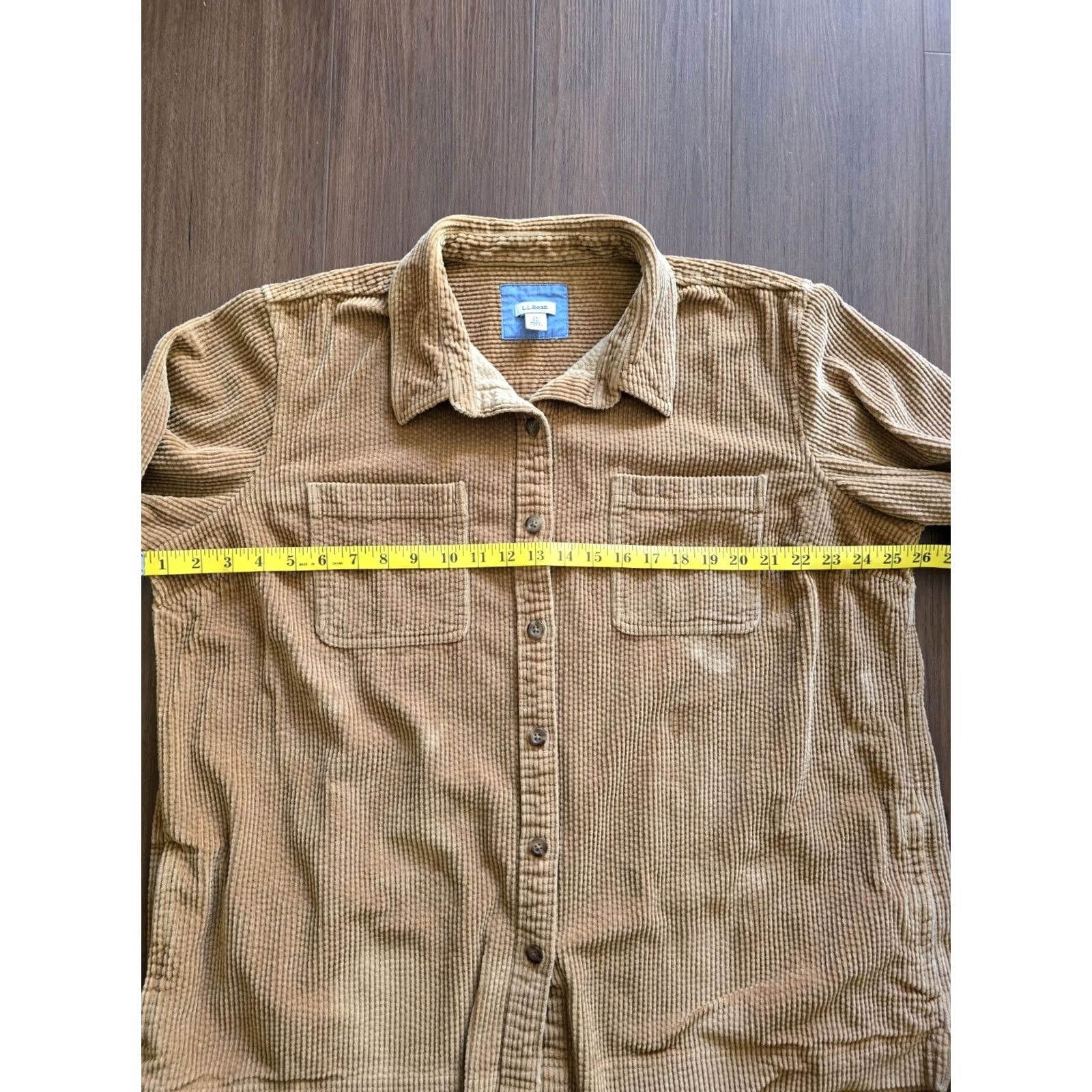 Vintage VINTAGE LL Bean Shirt Jacket Shacket Wide Whale Corduroy Brown 1990s 2X Womens Shacket Shirt Brown LL Bean 1990s 2X Women Size XXL / US 16-18 / IT 52-54 - 7 Thumbnail