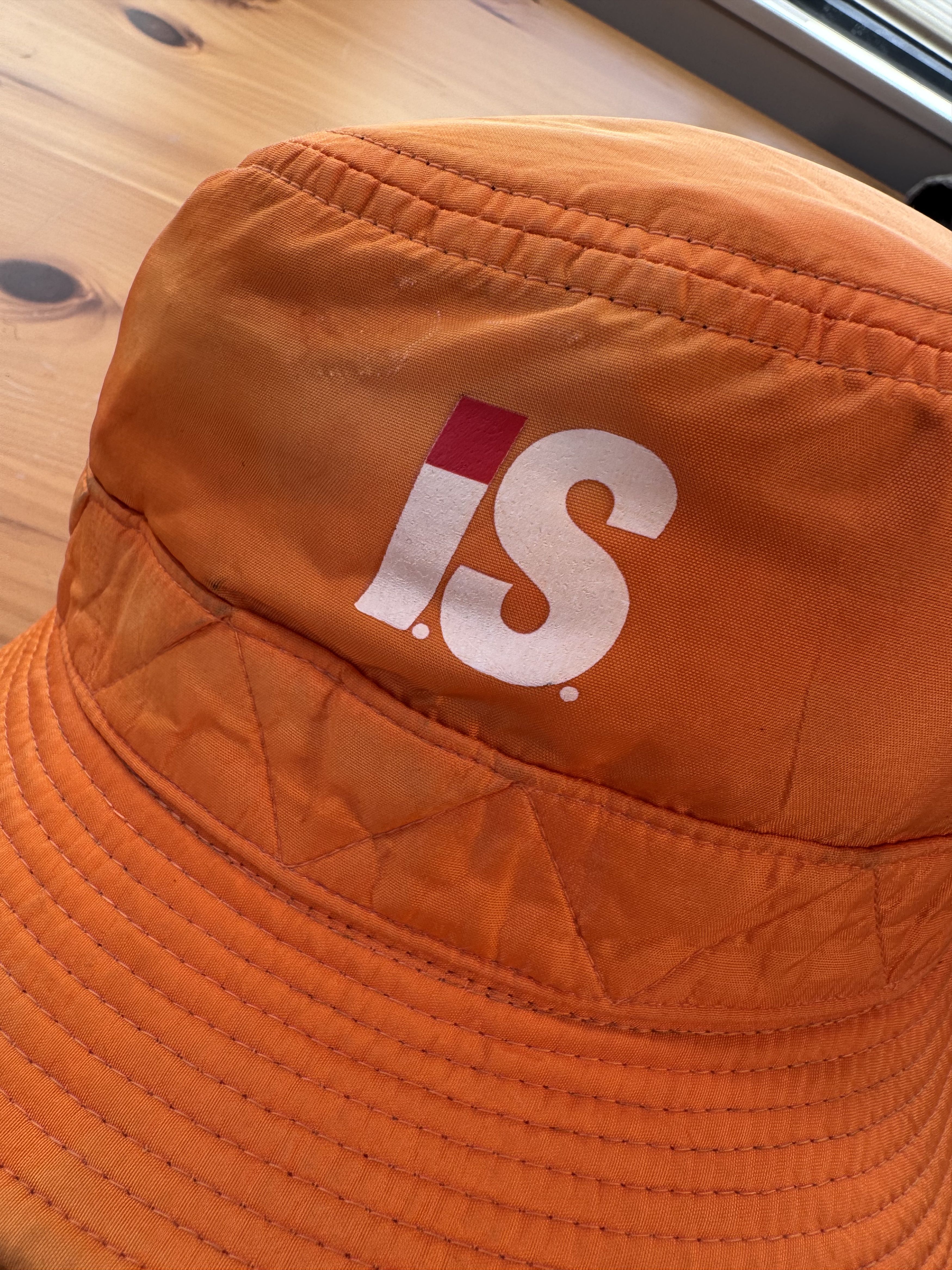 Issey Miyake Rare 90's? Issey Miyake Bucket Logo IS Bucket hat Size ONE SIZE - 2 Thumbnail