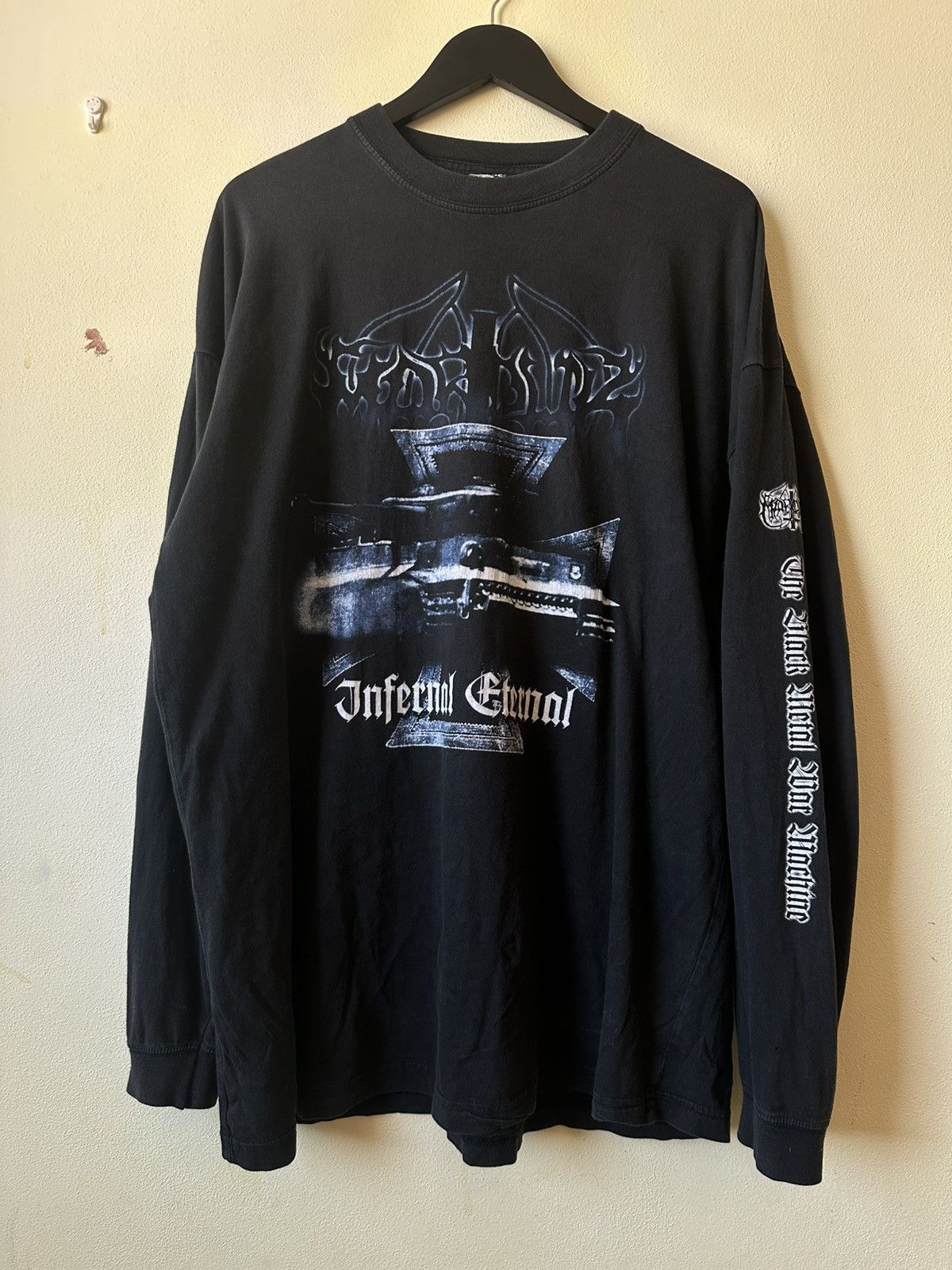 Band Tees Marduk infernal Eternal tour 2000 vintage longsleeve Size US XL / EU 56 / 4 - 1 Thumbnail