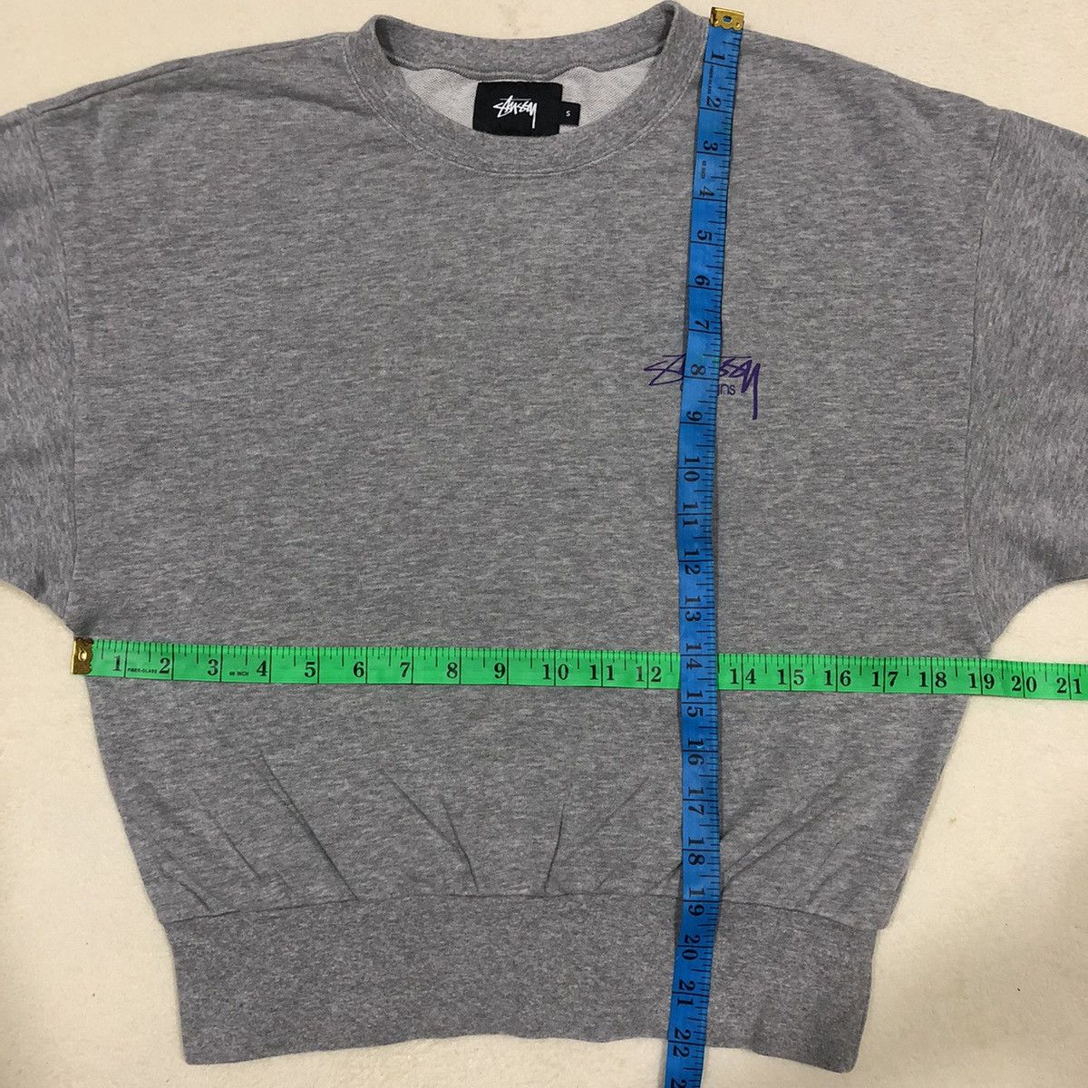 Japanese Brand × Stussy Rare STUSSY MADE IN JAPAN Backhit Logo Sweatshirt Size US S / EU 44-46 / 1 - 13 Thumbnail