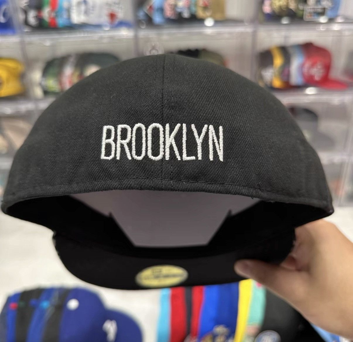 New Era New Era NBA Brooklyn Nets Flat Brim Baseball Cap J32 Size ONE SIZE - 4 Thumbnail