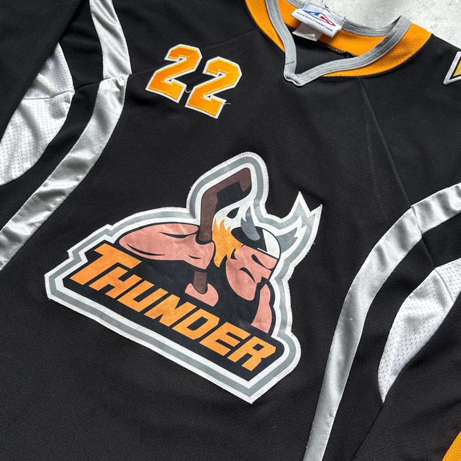 Other Vintage 90s Bergeron Thunder Hockey Jersey Size US M / EU 48-50 / 2 - 3 Thumbnail