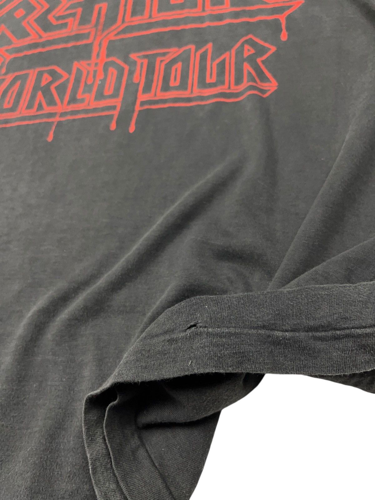 Band Tees Vintage 1987 Kreator Distressed T-shirt World Tour Sodom Size US XL / EU 56 / 4 - 9 Thumbnail