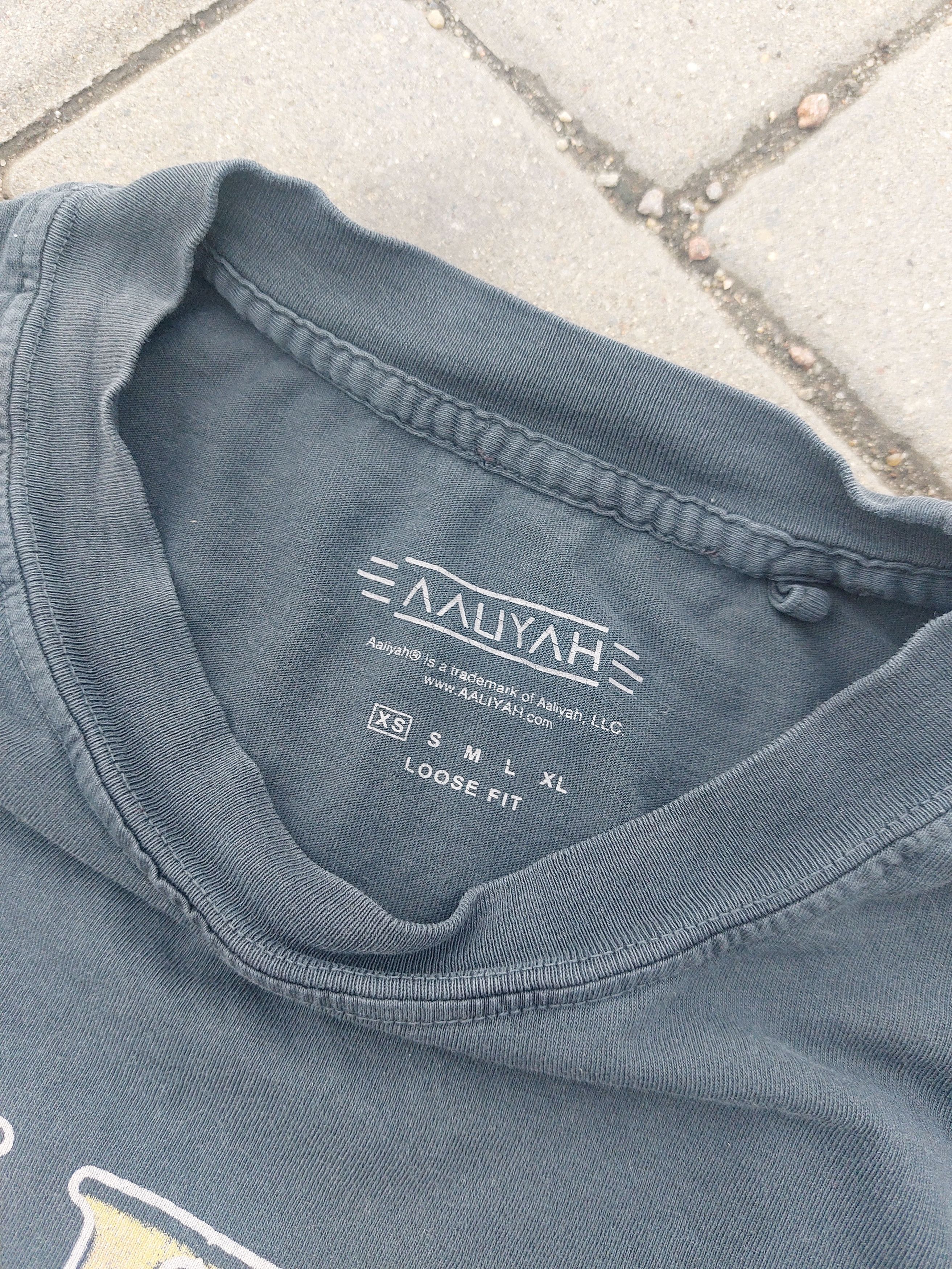 Band Tees × Vintage aaliyah vintage tshirt R&B concert tour Size US XS / EU 42 / 0 - 3 Thumbnail