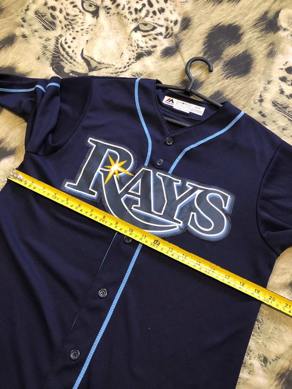 Majestic Vintage Y2K Majestic Tampa Bay Rays Stitched Jersey Blue S Size US S / EU 44-46 / 1 - 9 Thumbnail