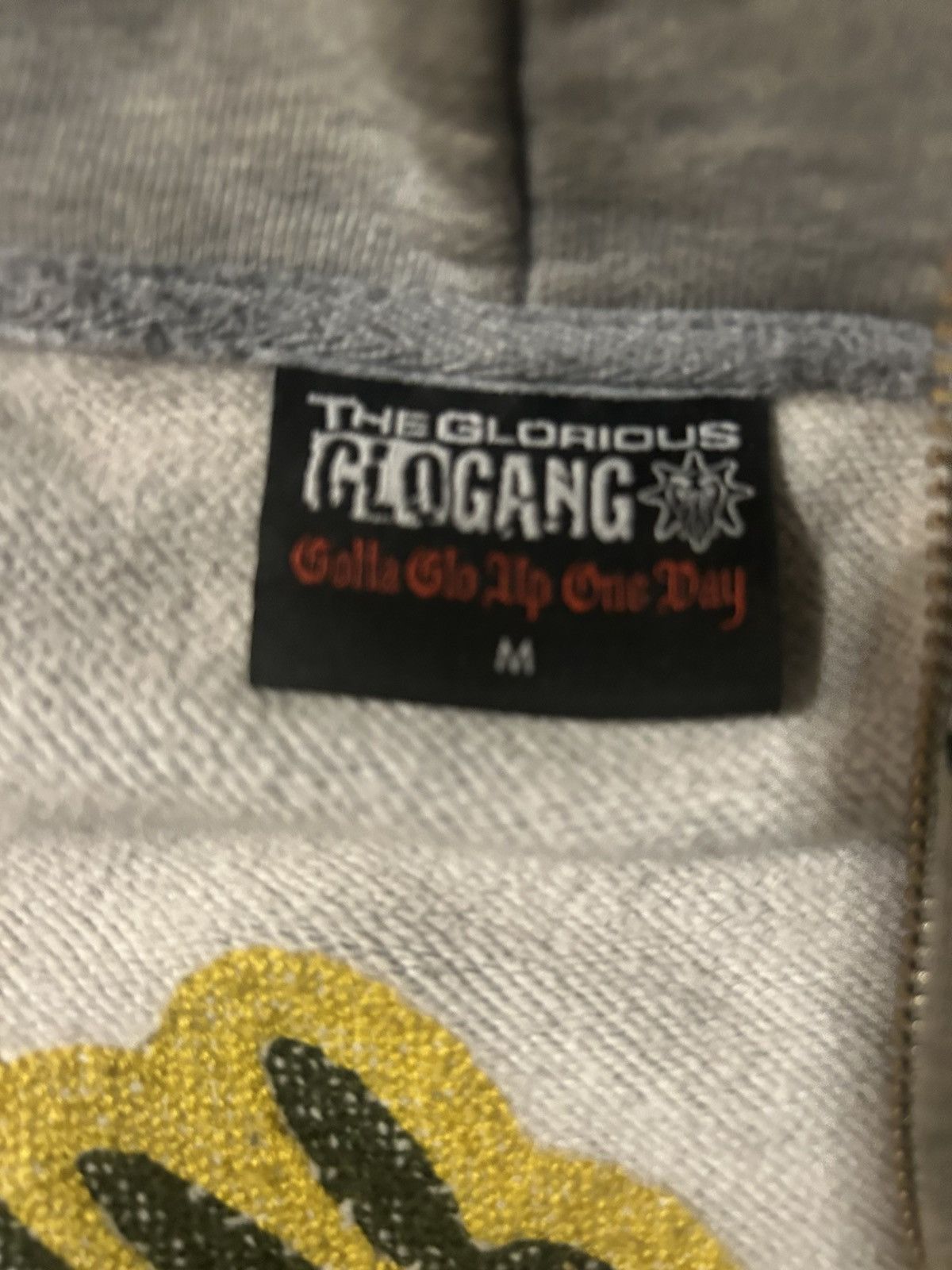 Glo Gang Glo Man Zip Hoodie Gray Size US M / EU 48-50 / 2 - 1 Thumbnail