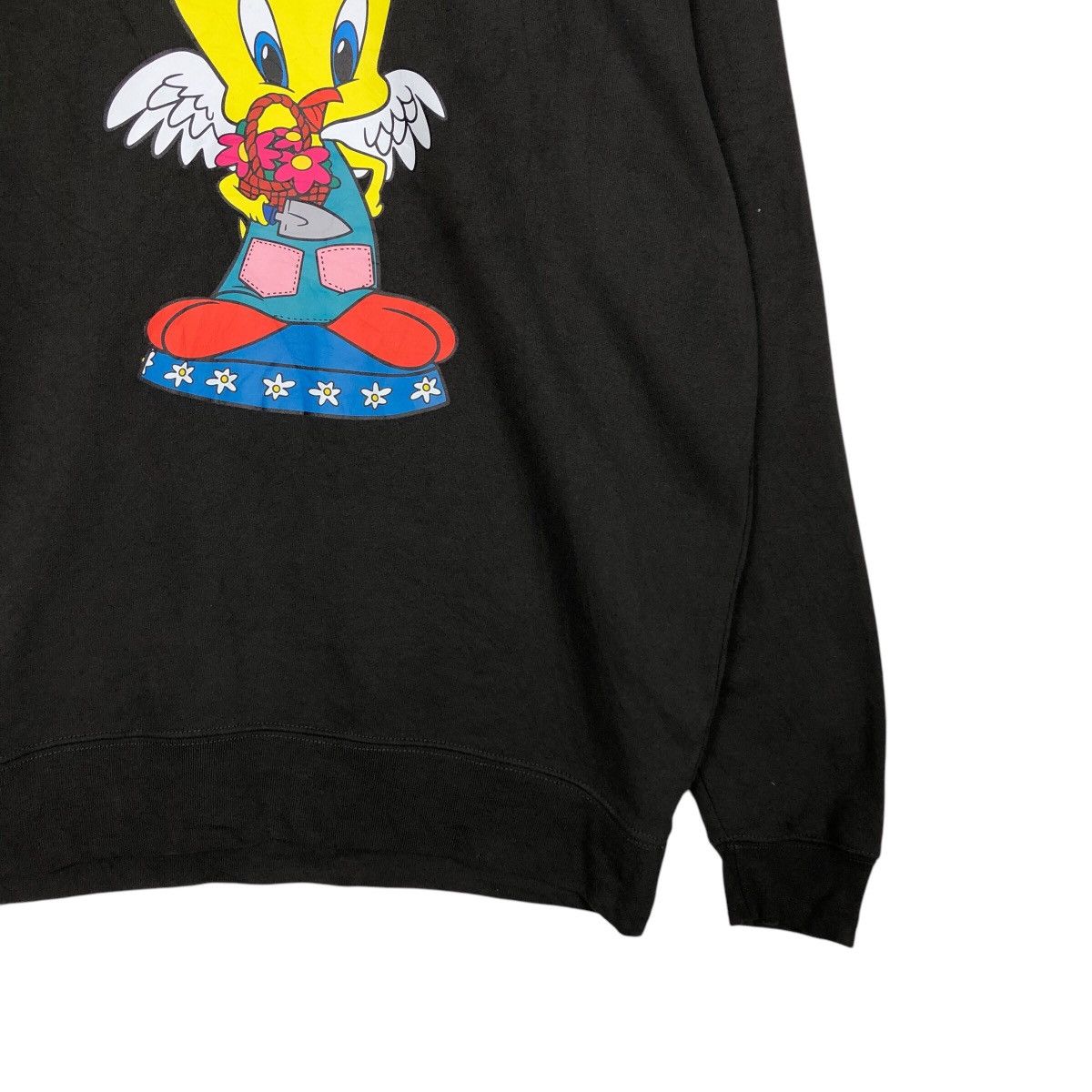 Cartoon Network 📌Vintage Sweatshirt Looney Tunes Big Logo Cartoon Design Size US L / EU 52-54 / 3 - 6 Thumbnail