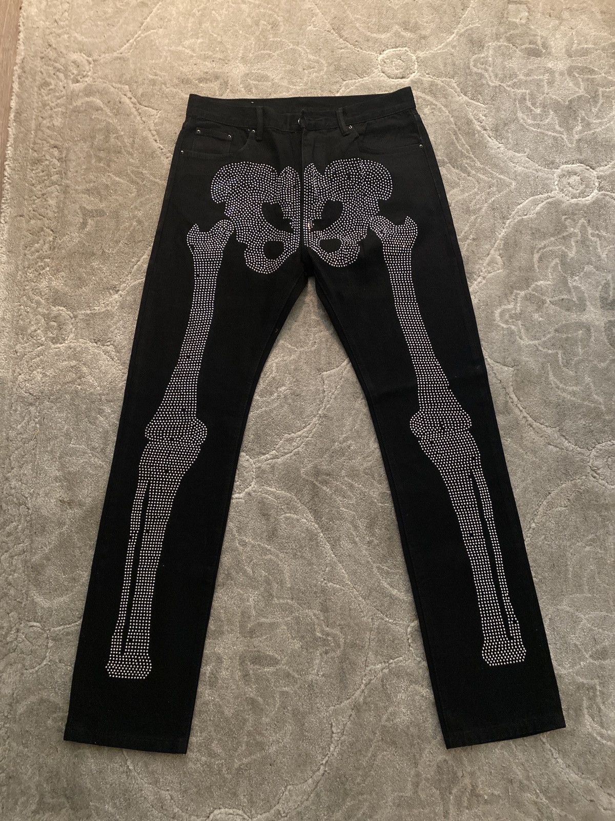 MNML D249 Skeleton Straight Denim Size US 36 / EU 52 - 1 Thumbnail