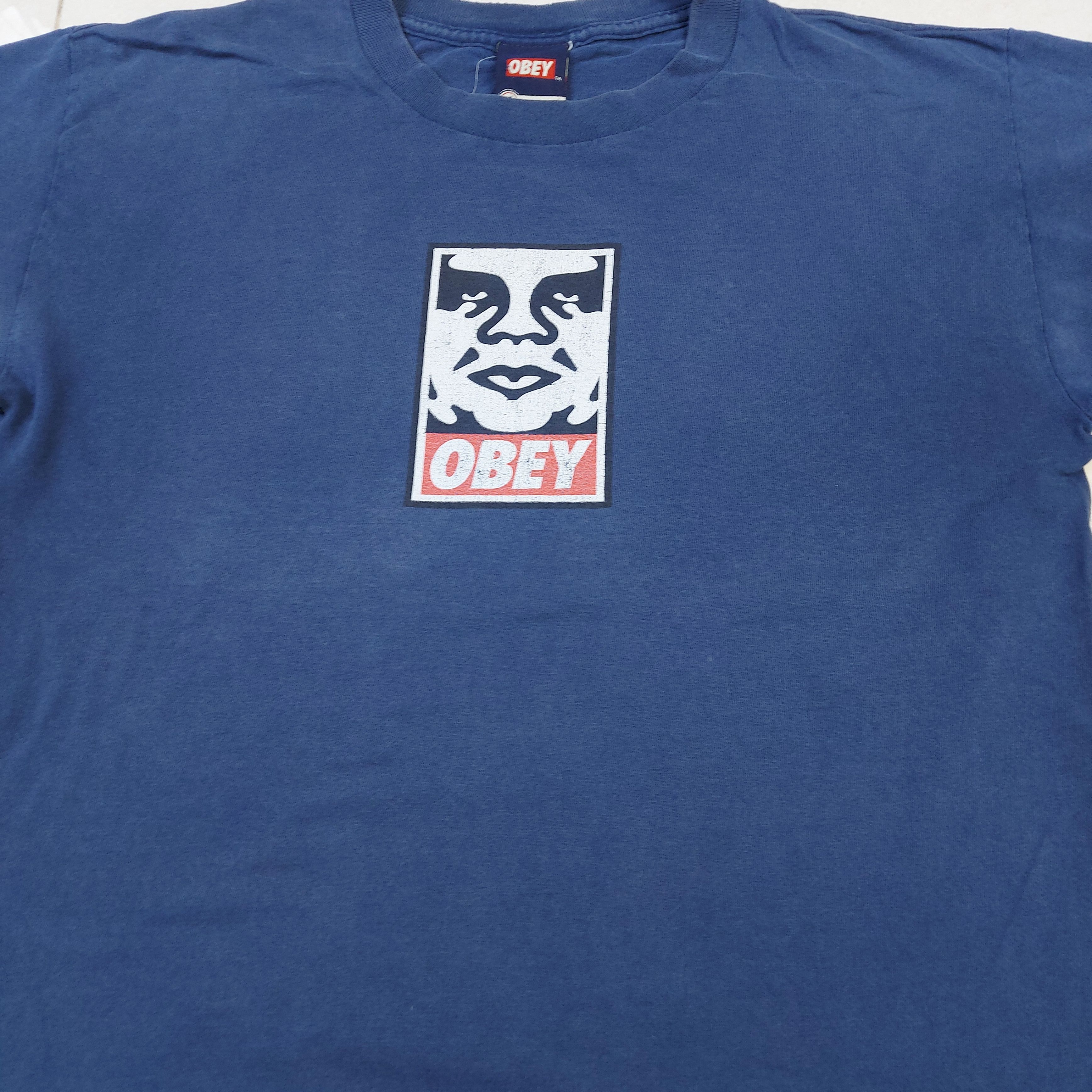Obey Vintage 90s OBEY Shepard Fairey OBEY Giant OG LOGO TEE Size US M / EU 48-50 / 2 - 4 Thumbnail
