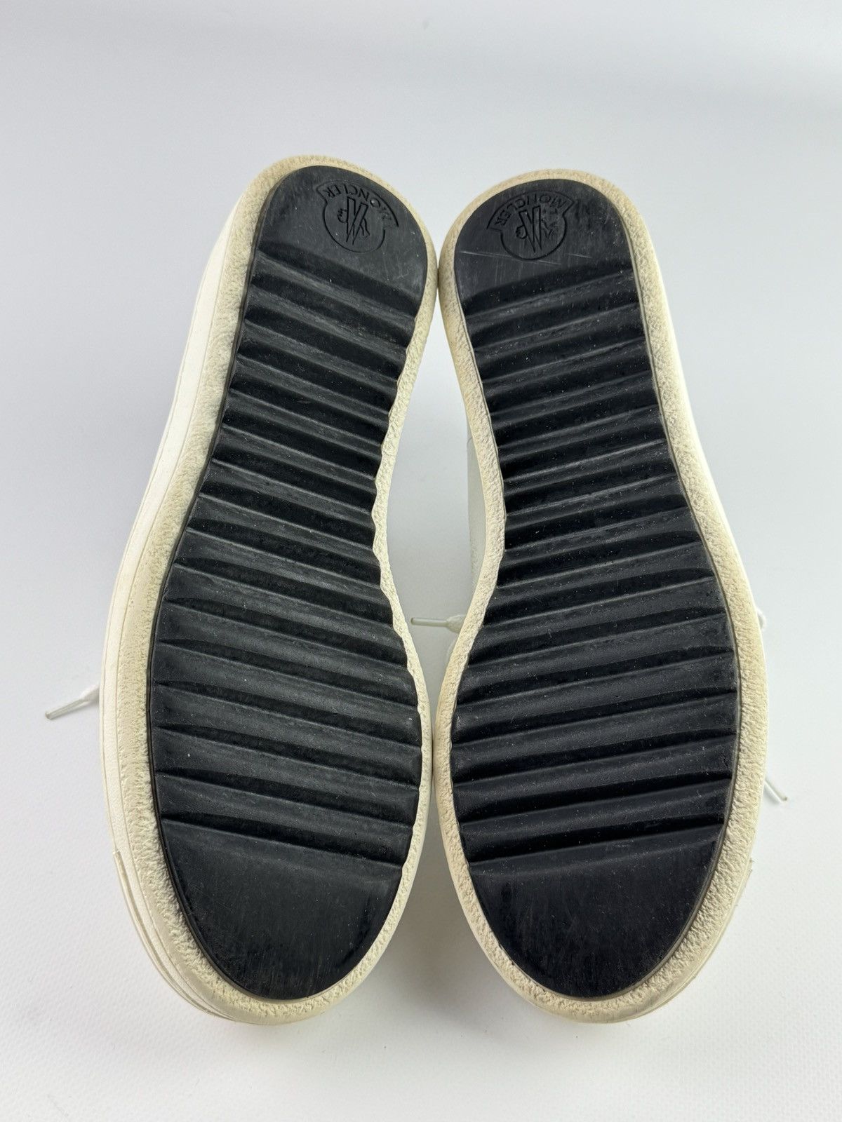 Moncler Moncler Angeline Leather Sneakers White Size US 7 / EU 40 - 9 Thumbnail