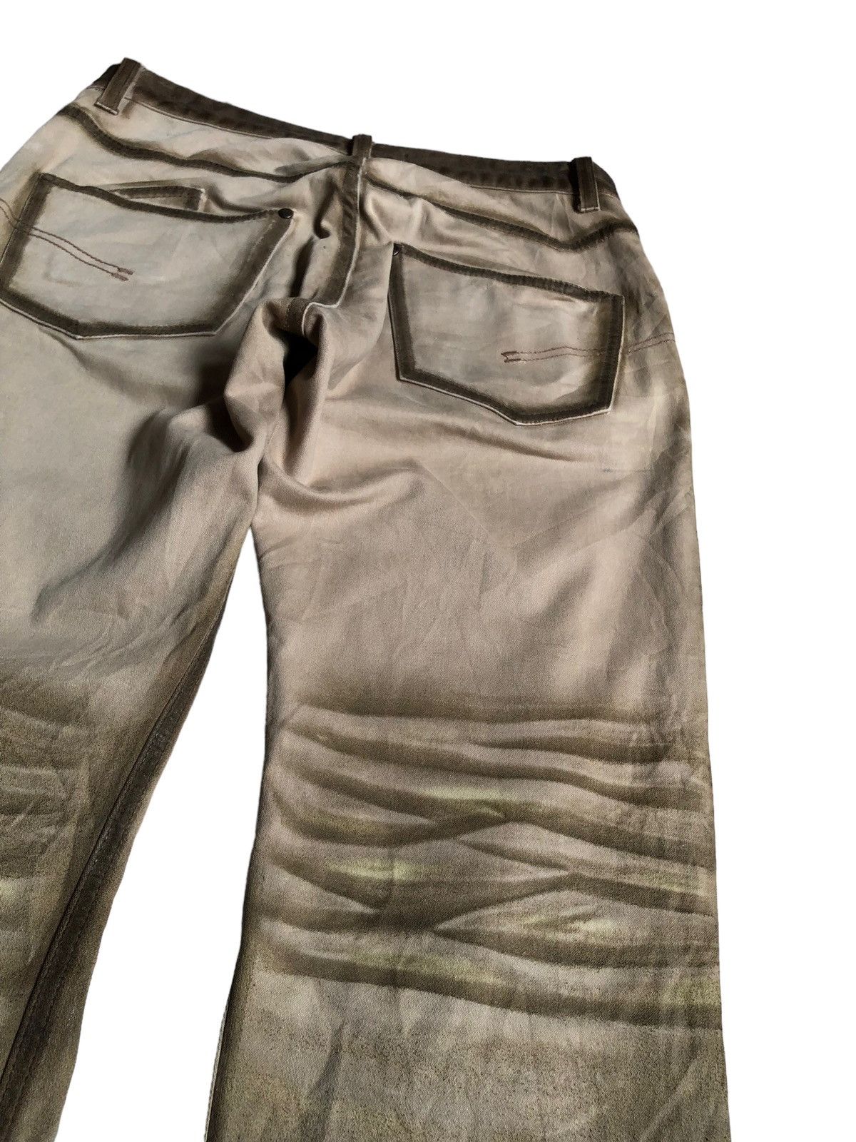 JACKROSE Luv Maison Jack Rose waxed design dirty look pants Size US 30 / EU 46 - 19 Thumbnail