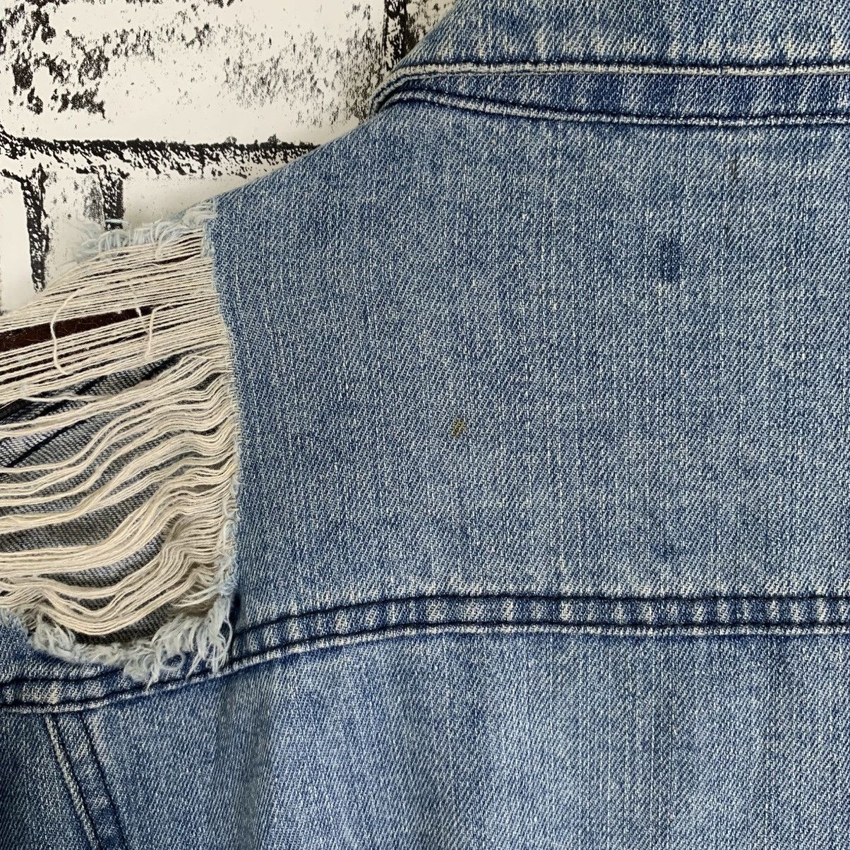 Designer × Vintage Japanese Brand Yeziik X Jacket Jeans Denim Jacket Size US L / EU 52-54 / 3 - 7 Thumbnail