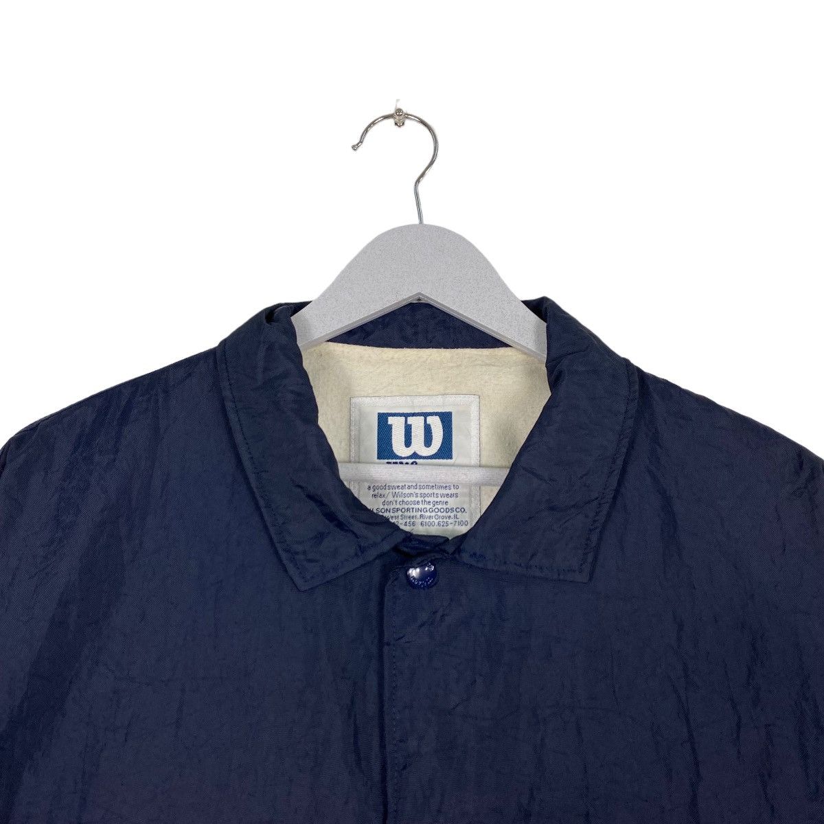 Wilson Vintage 90s Wilson Light Zipper Jacket Size US M / EU 48-50 / 2 - 5 Thumbnail