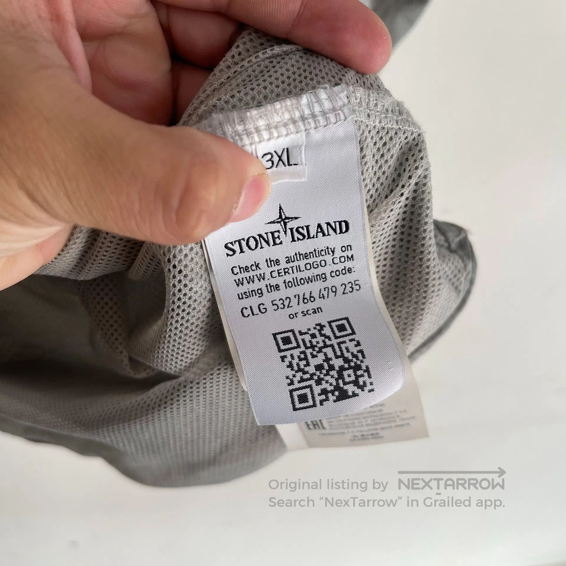 Stone Island Stone Island Metallic Nylon Pullover. Size US XXL / EU 58 / 5 - 5 Thumbnail