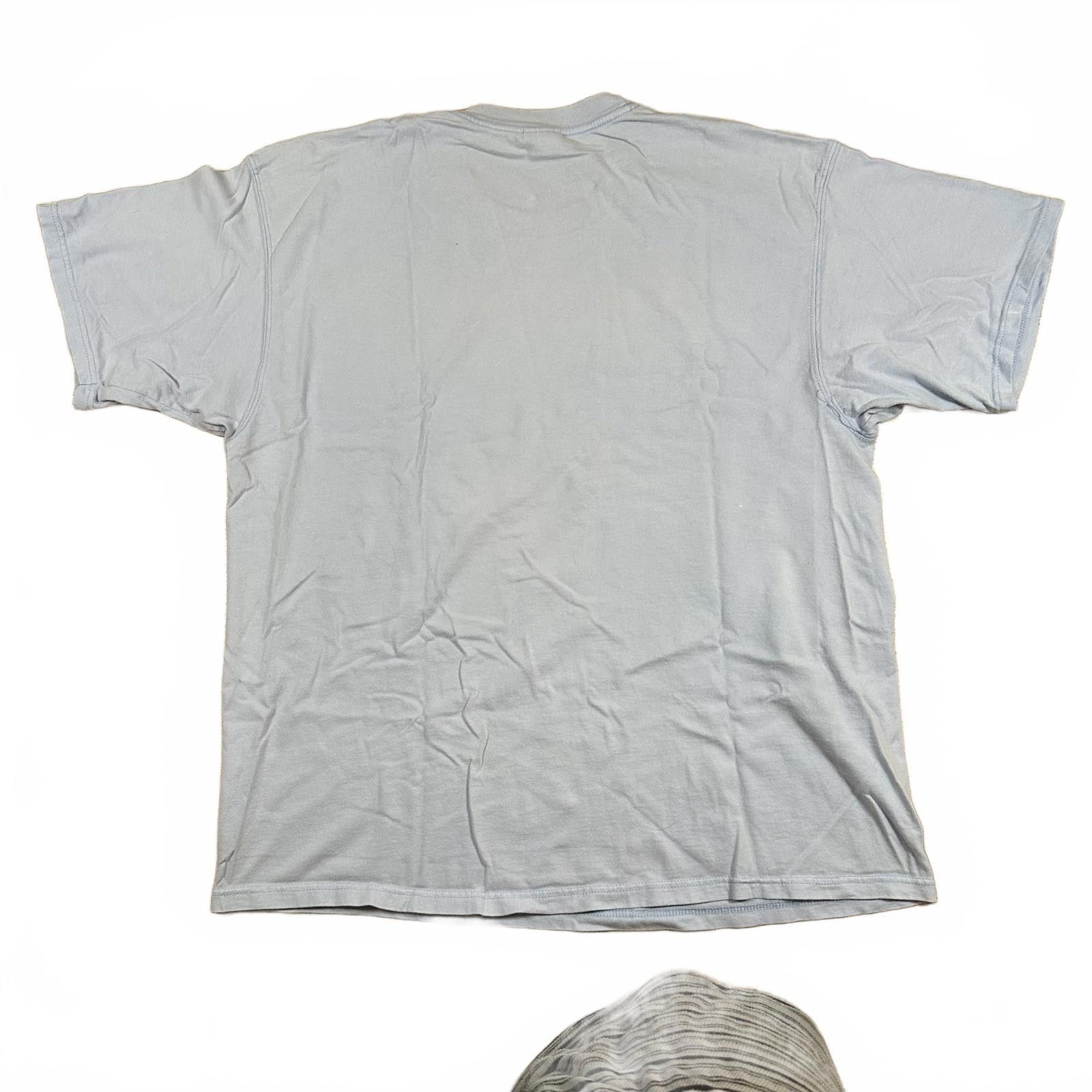 Jerzees Jerzees Men T-Shirt XL Blue 2008 Long Beach Pin-Up Graphic Size US XL / EU 56 / 4 - 2 Thumbnail