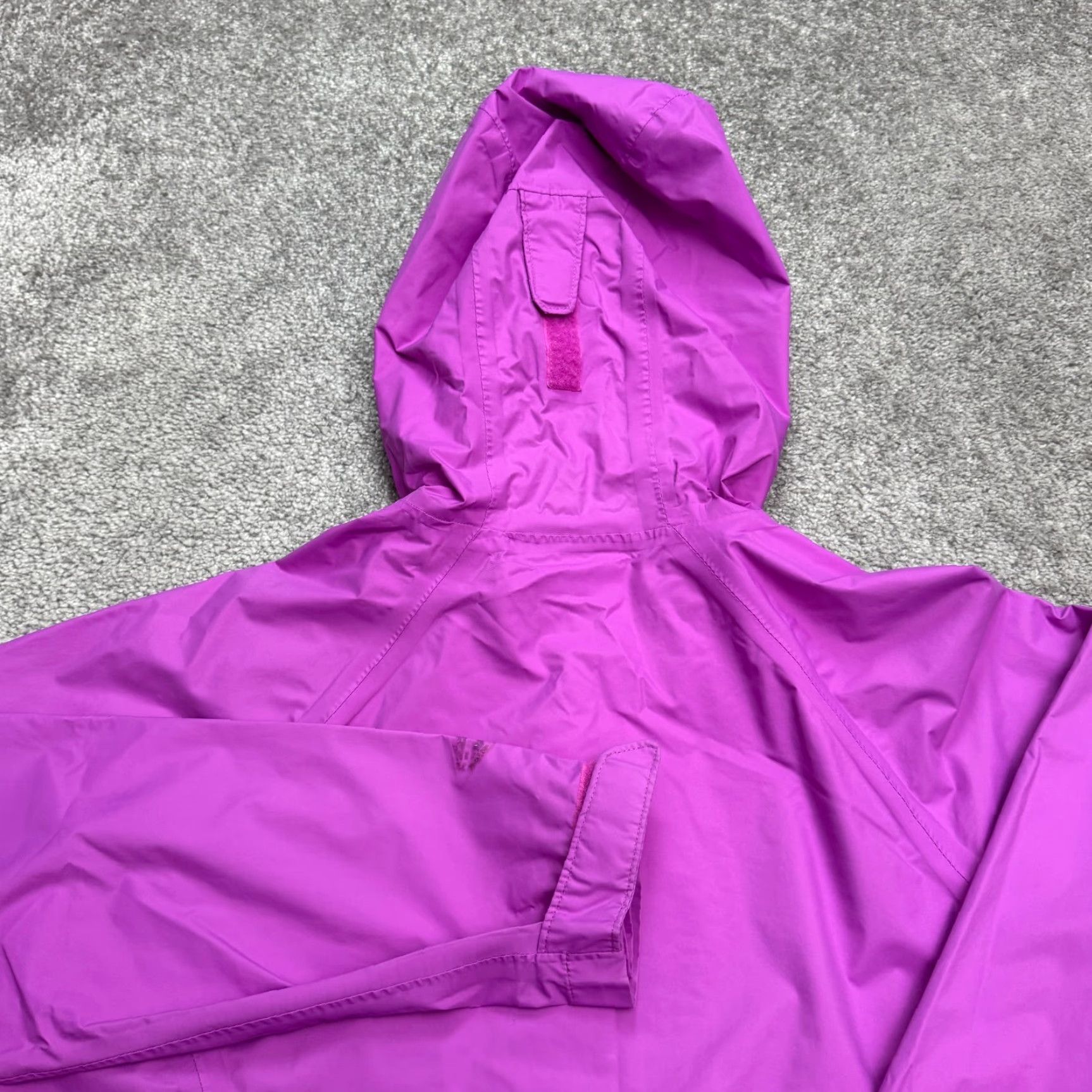 Vintage Columbia Womens Hoodie Windbreaker Jacket Front Zip Purple All Seasons Pockets Short Length Regular Fit Size S / US 4 / IT 40 - 3 Thumbnail