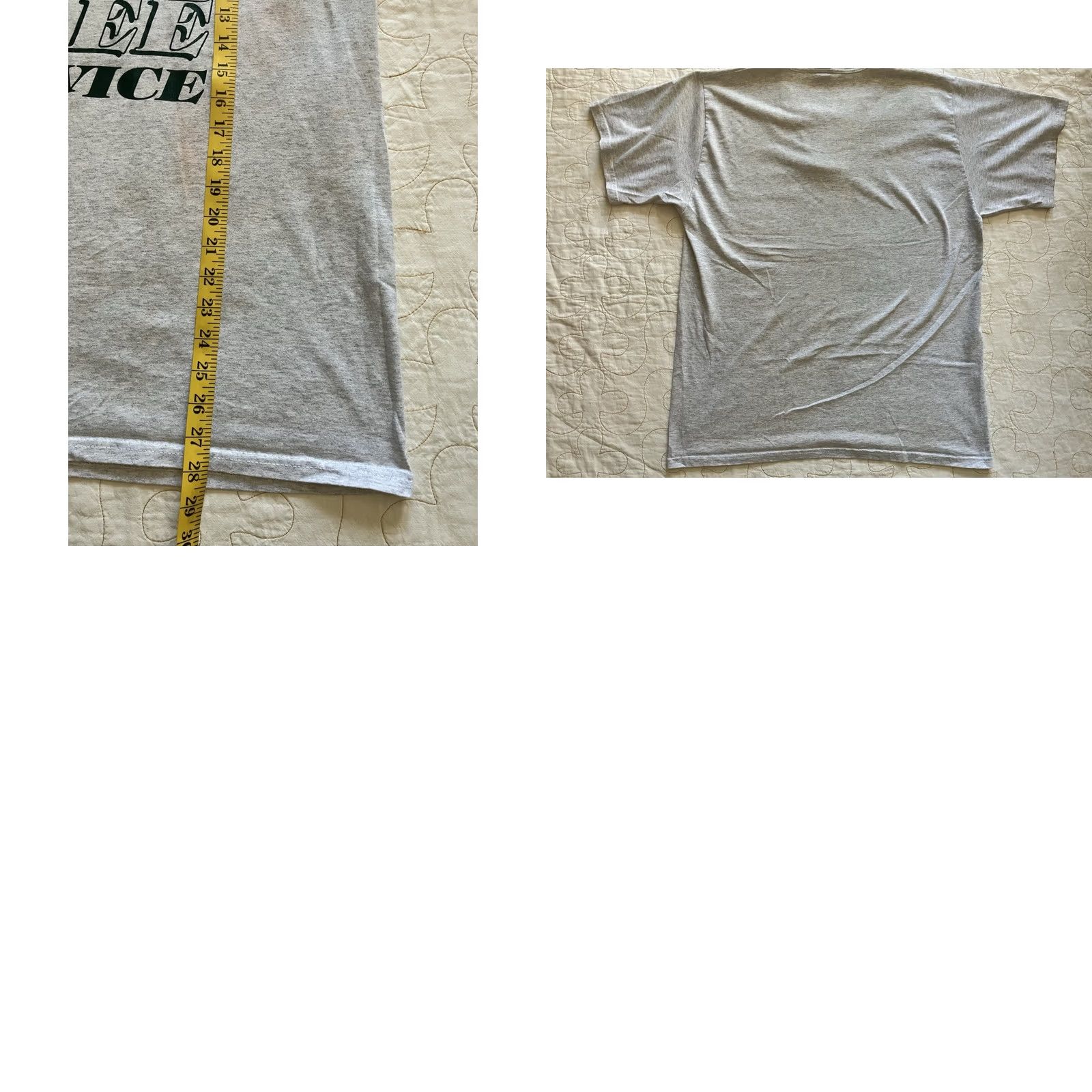 Vintage VINTAGE Alleson Athletic T Shirt Men 2XL Light Gray Henley Button Neck New Size US XXL / EU 58 / 5 - 8 Thumbnail