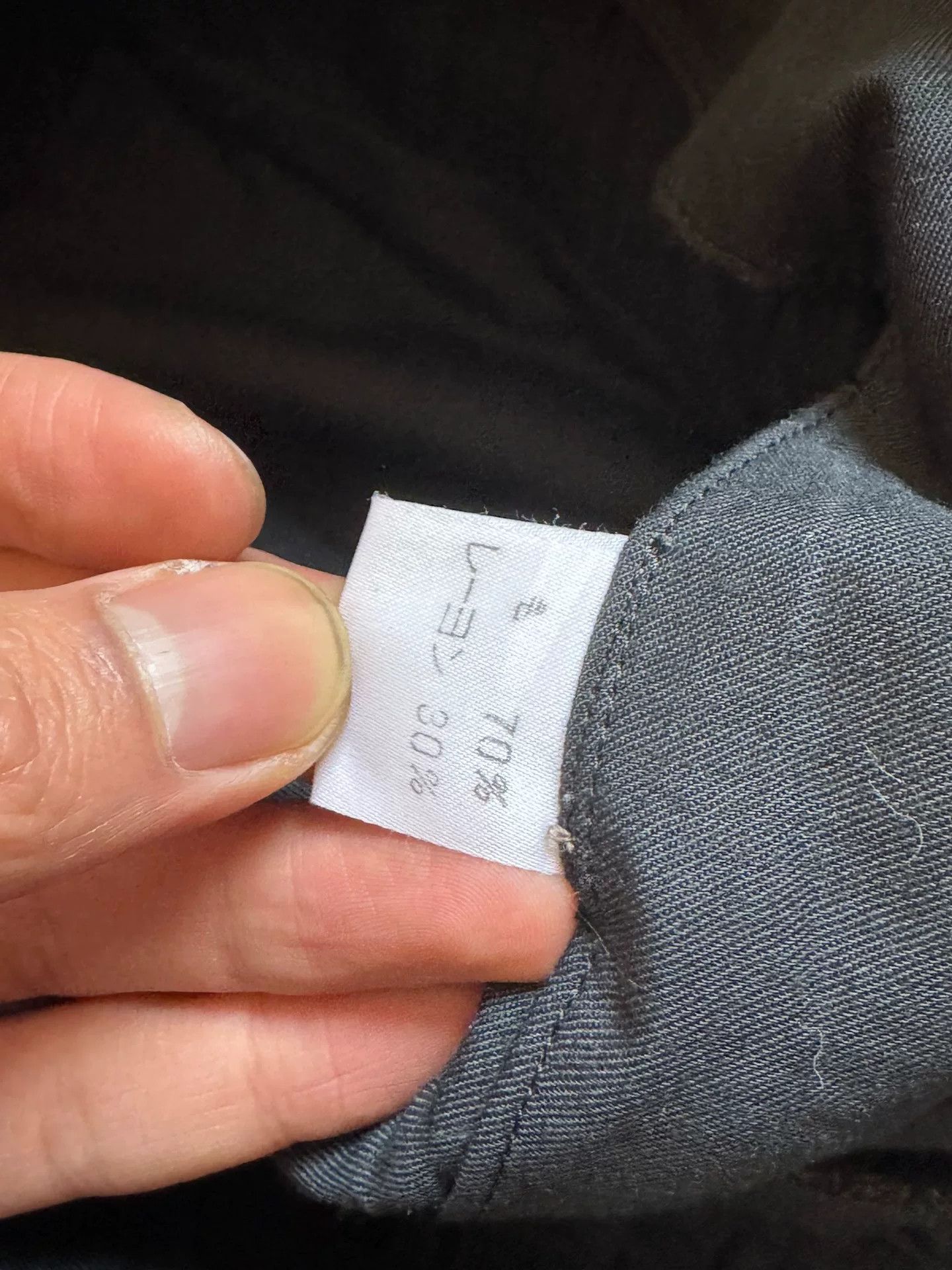 Yohji Yamamoto Yohji Yamamoto YS Man Early High Waist Wool Pants Size US 37 - 6 Thumbnail