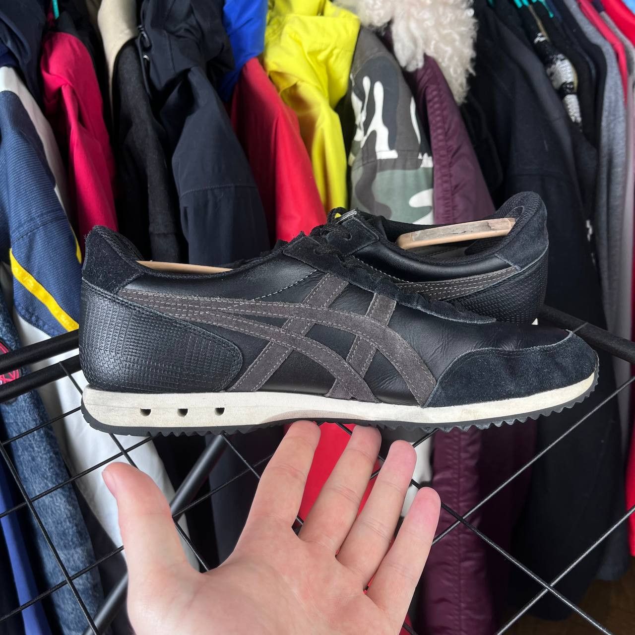 Asics Asics Onitsuka Tiger New York Black Leather/Suede Sneakers Size US 10 / EU 43 - 7 Thumbnail