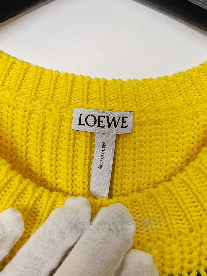 Loewe Loewe Women's Color Blocked Knit Sweater Size S / US 4 / IT 40 - 3 Thumbnail