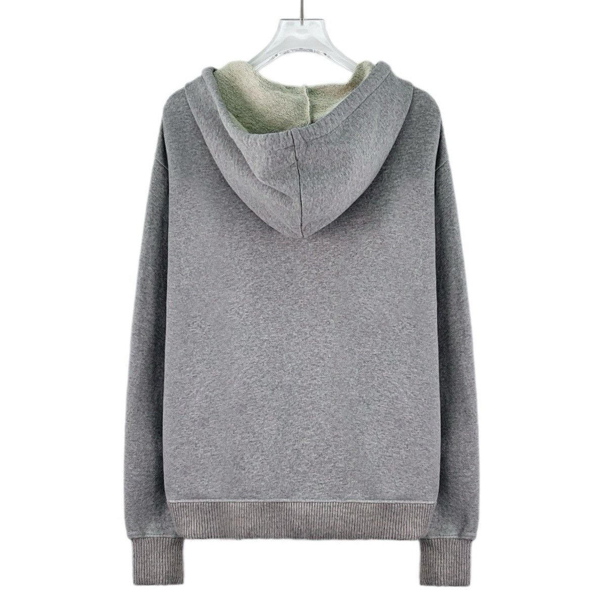 Loewe Loewe Grey Logo Hooded Sweatshirt K26WX Size S / US 4 / IT 40 - 2 Thumbnail
