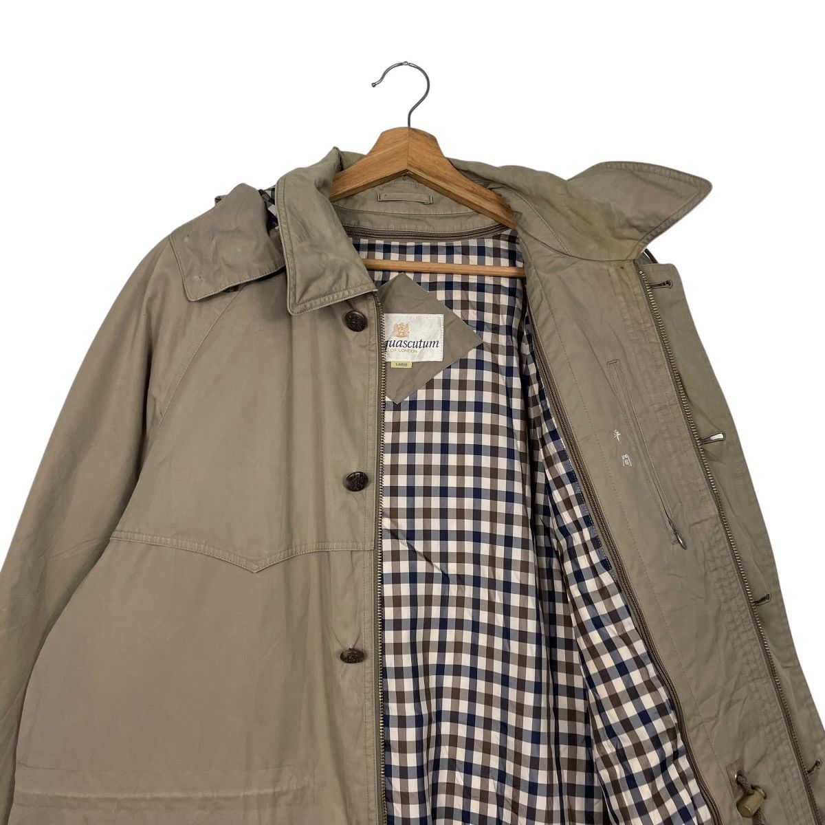 Aquascutum Aquascutum Hooded Parka Jacket Size US L / EU 52-54 / 3 - 11 Thumbnail