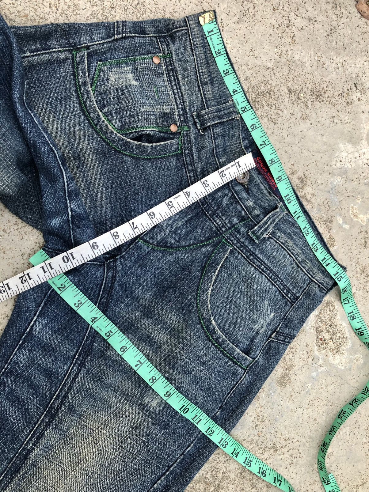 Japanese Brand RECONSTRUCTED DENIM BY CHOUX HOUSE JEANS Size US 30 / EU 46 - 9 Thumbnail