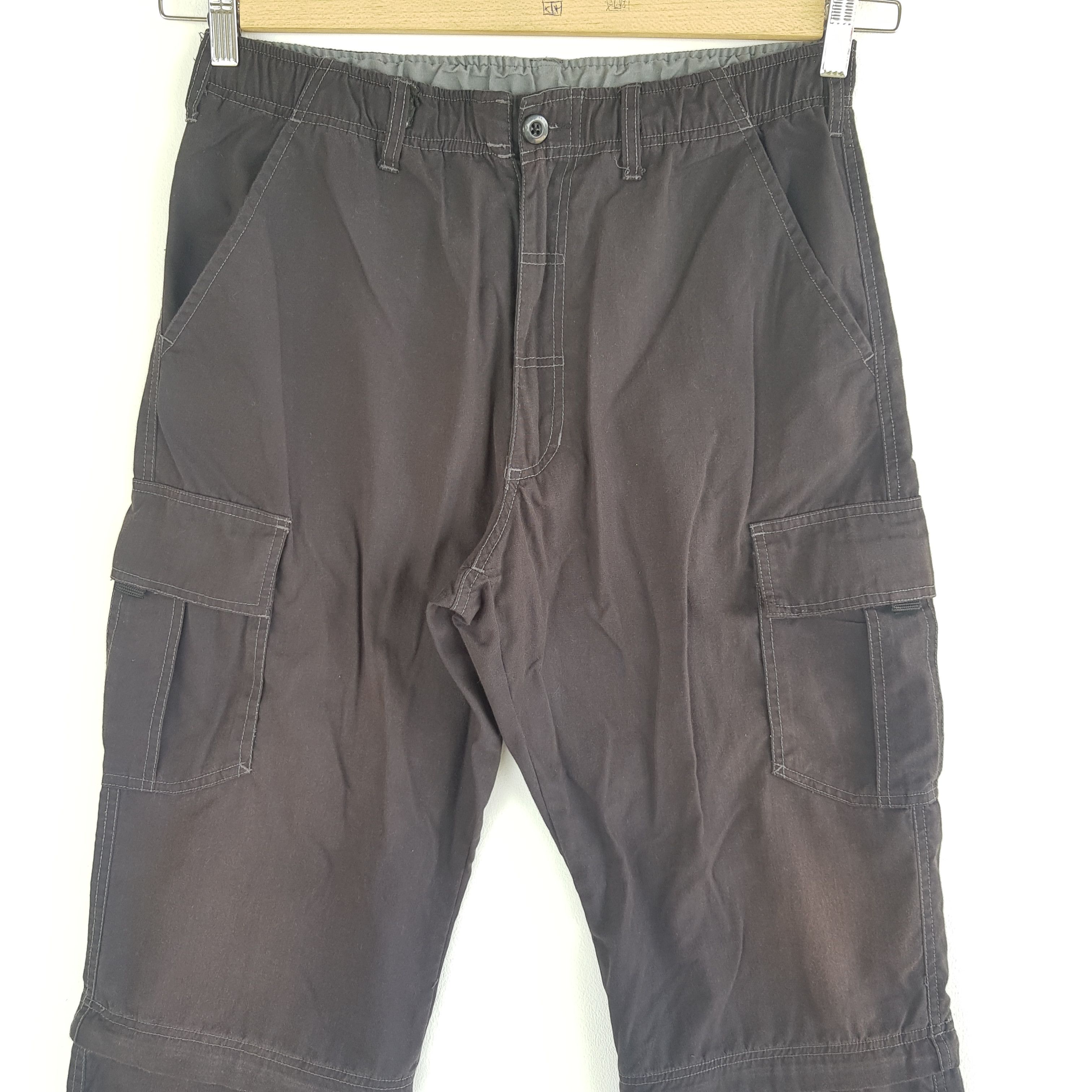 Japanese Brand Vintage Japanese Cargo Pants Military Multi Pocket Trousers Size US 30 / EU 46 - 3 Thumbnail