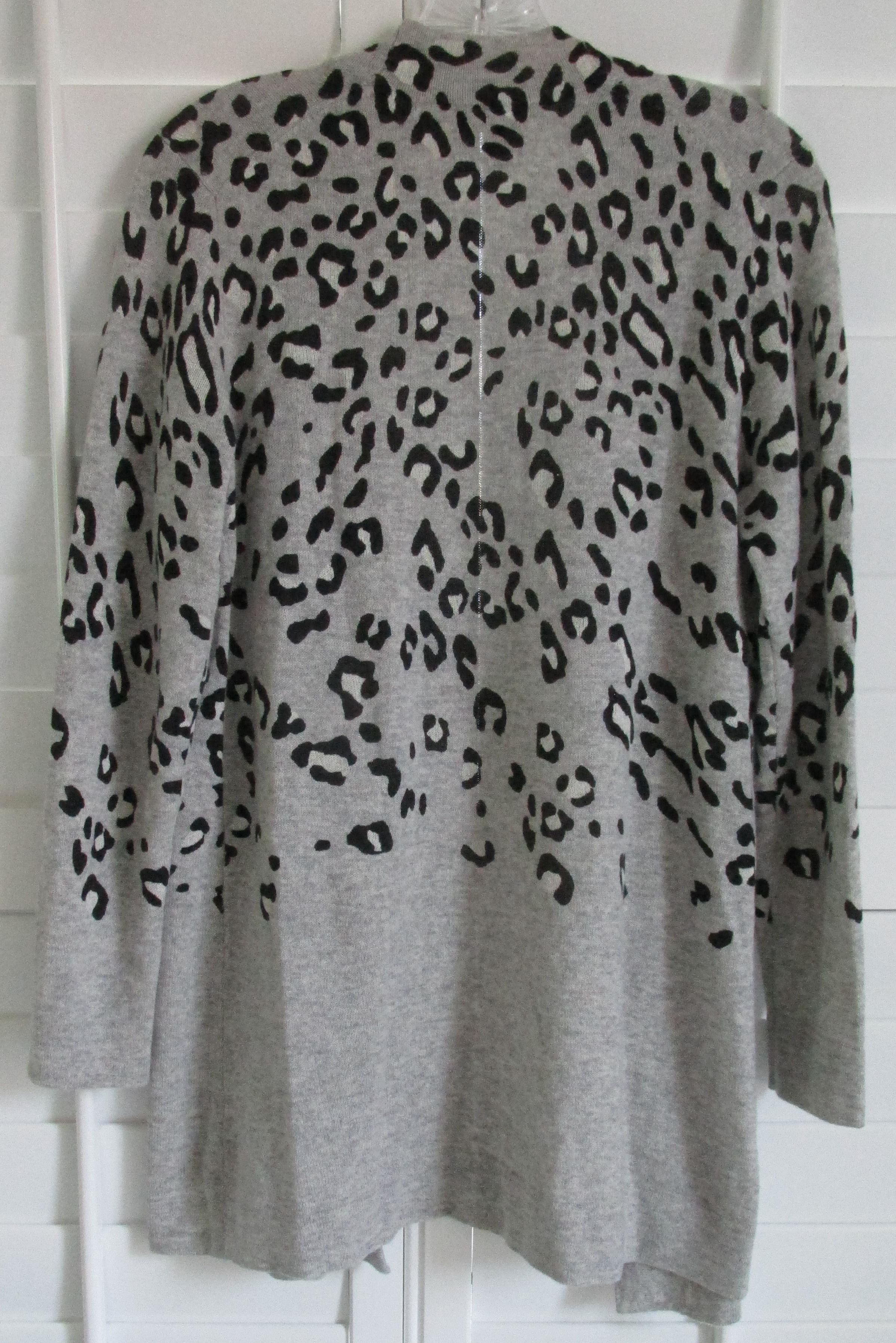 Charter Club Open Front Cardigan Cashmere Sweater Medium