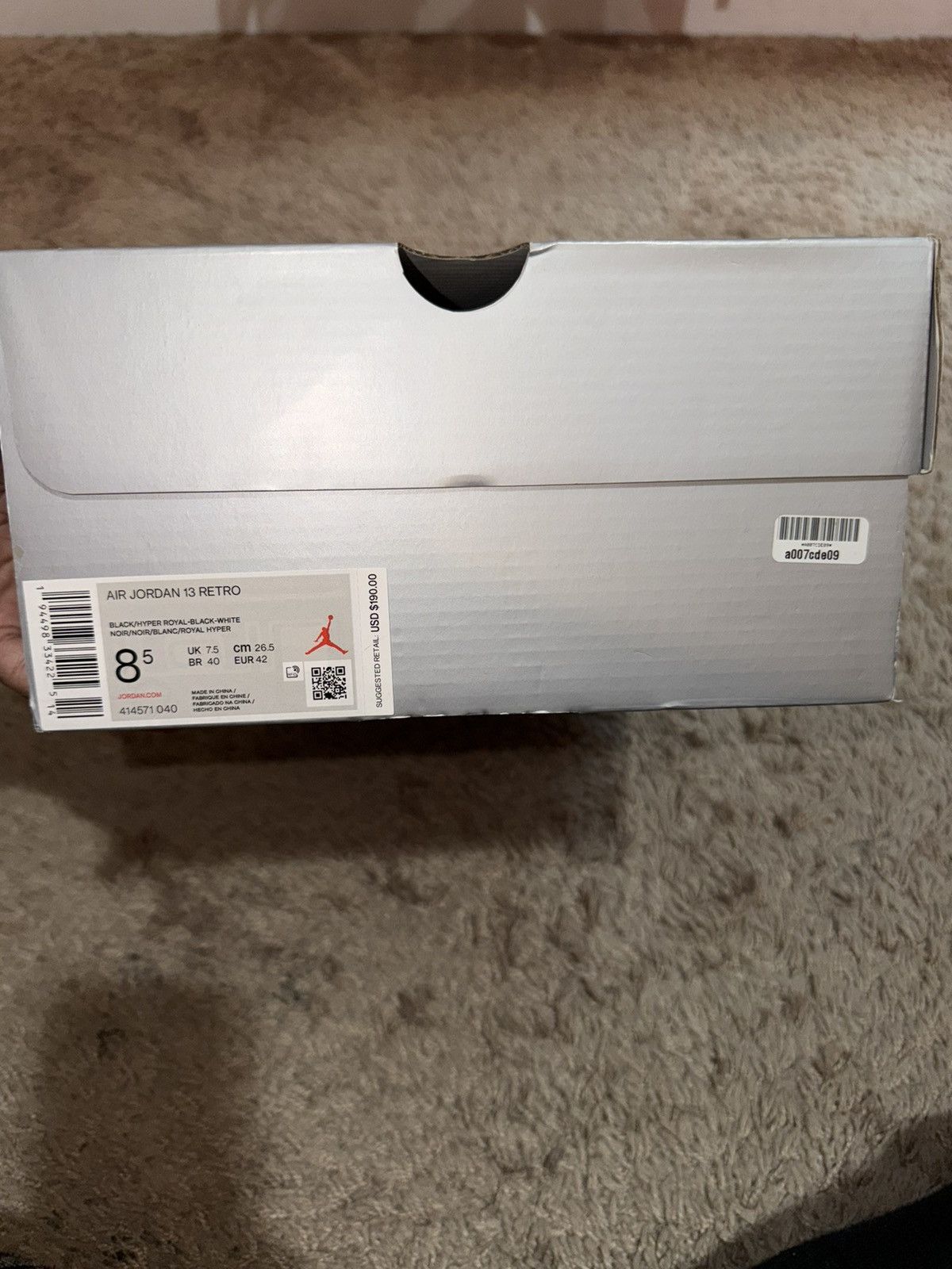 Jordan Brand Air Jordan 13 Retro ‘Hyper Royal’ Size US 8.5 / EU 41-42 - 8 Thumbnail
