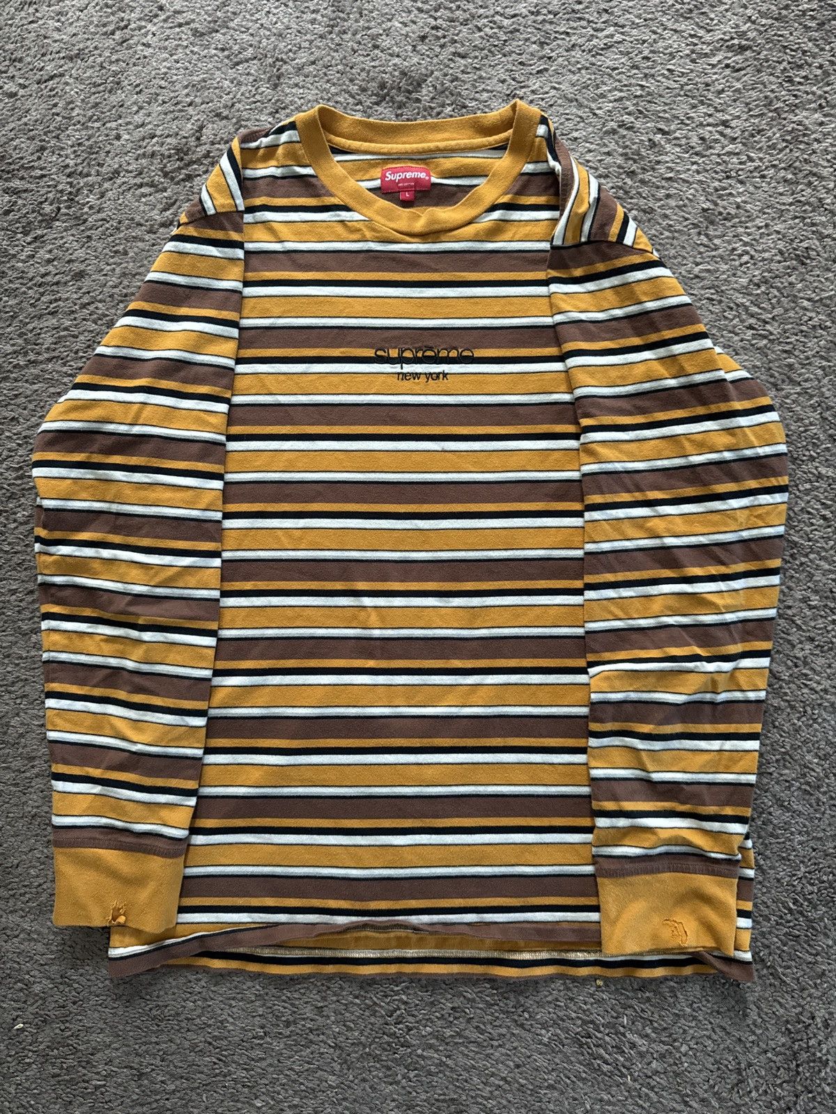 Supreme Supemre long sleeve brown/orange Size US L / EU 52-54 / 3 - 1 Thumbnail