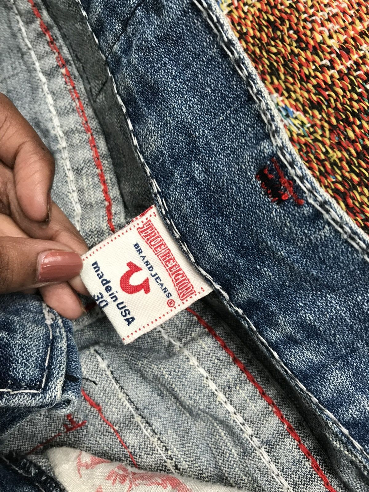 Other Vintage crazy boot cut denim Size US 30 / EU 46 - 8 Thumbnail