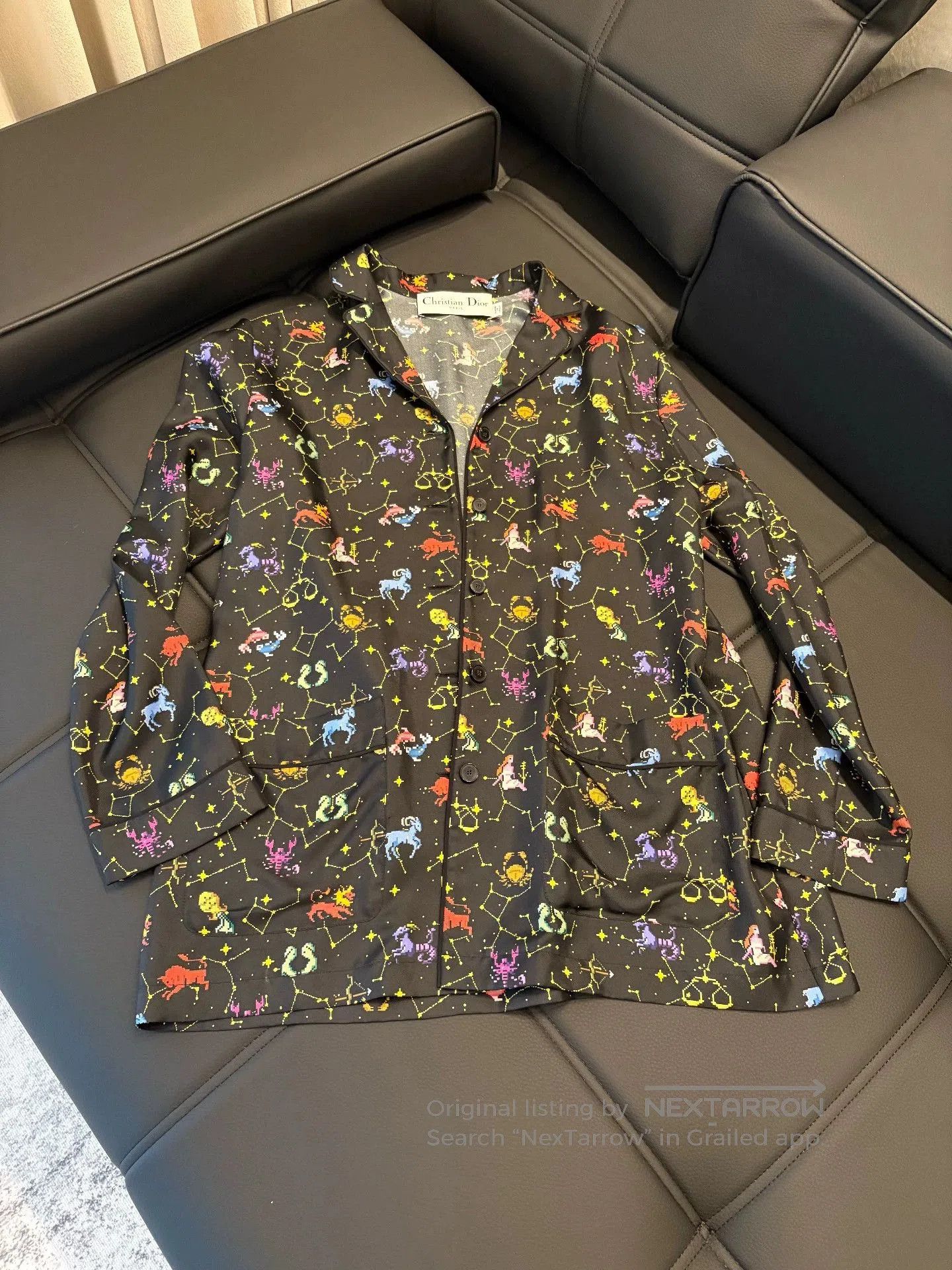 Dior dior zodiac patterned shirt size 34. Size US S / EU 44-46 / 1 - 1 Thumbnail