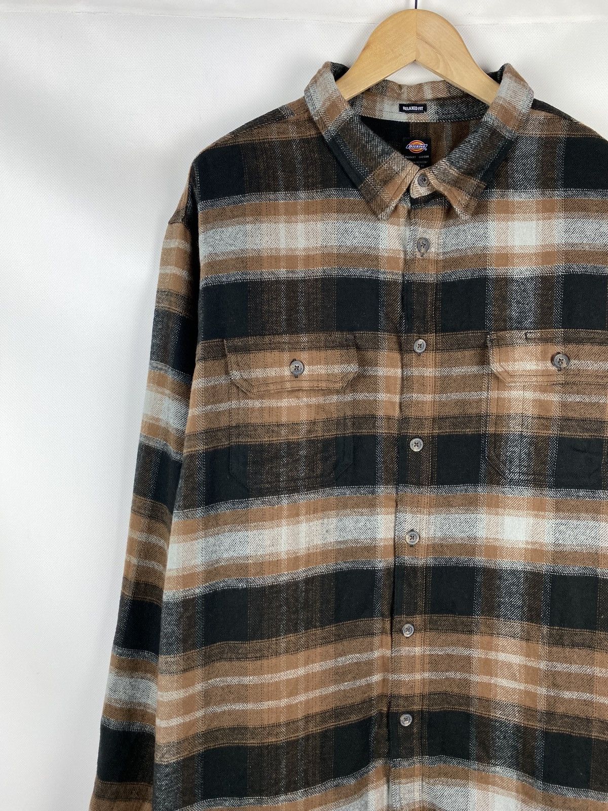 Dickies Dickies men’s checked flannel button up shirt size 3XL Size US XXL / EU 58 / 5 - 4 Thumbnail