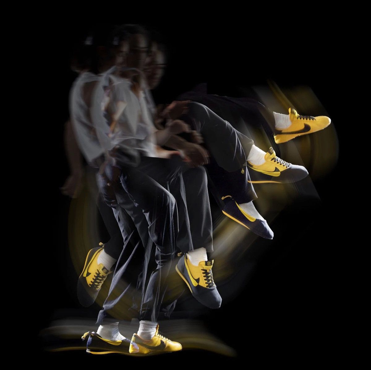 CLOT × Nike Nike x Clot “CLOTEZ” Yellow/Black Bruce Lee Size US 9 / EU 42 - 15 Thumbnail