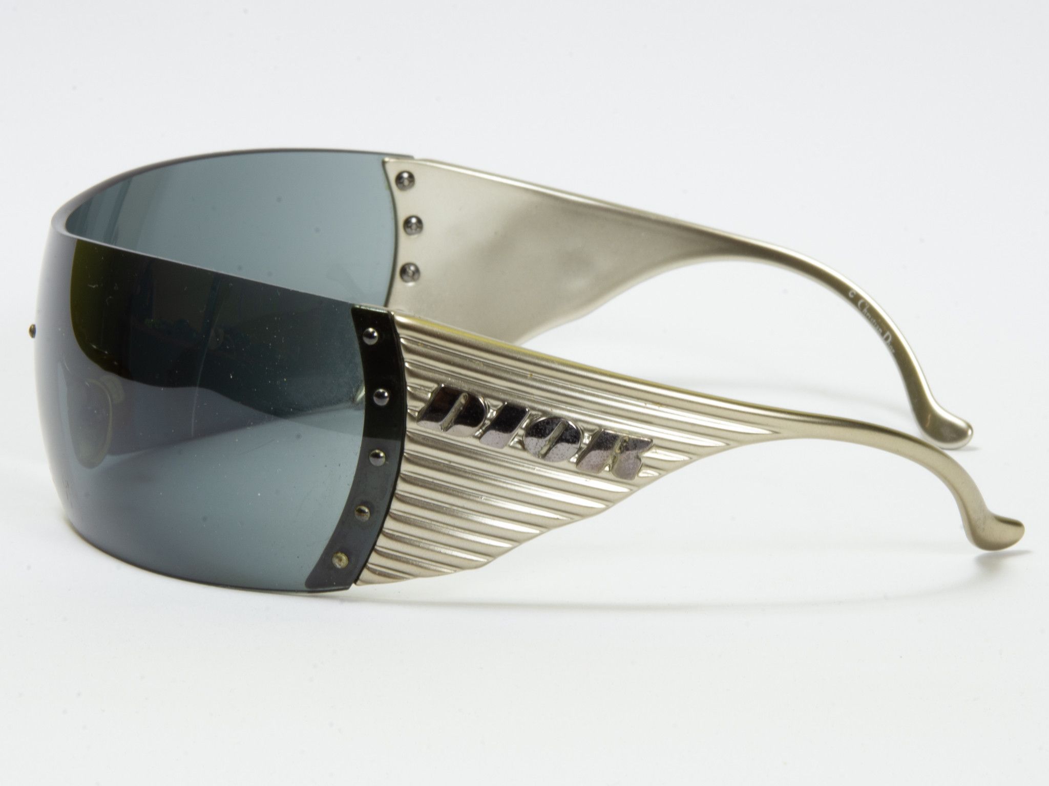 Dior DIOR BIKE 4 GREY SUNGLASSES VINTAGE DIOR SUNGLASSES Size ONE SIZE - 5 Thumbnail