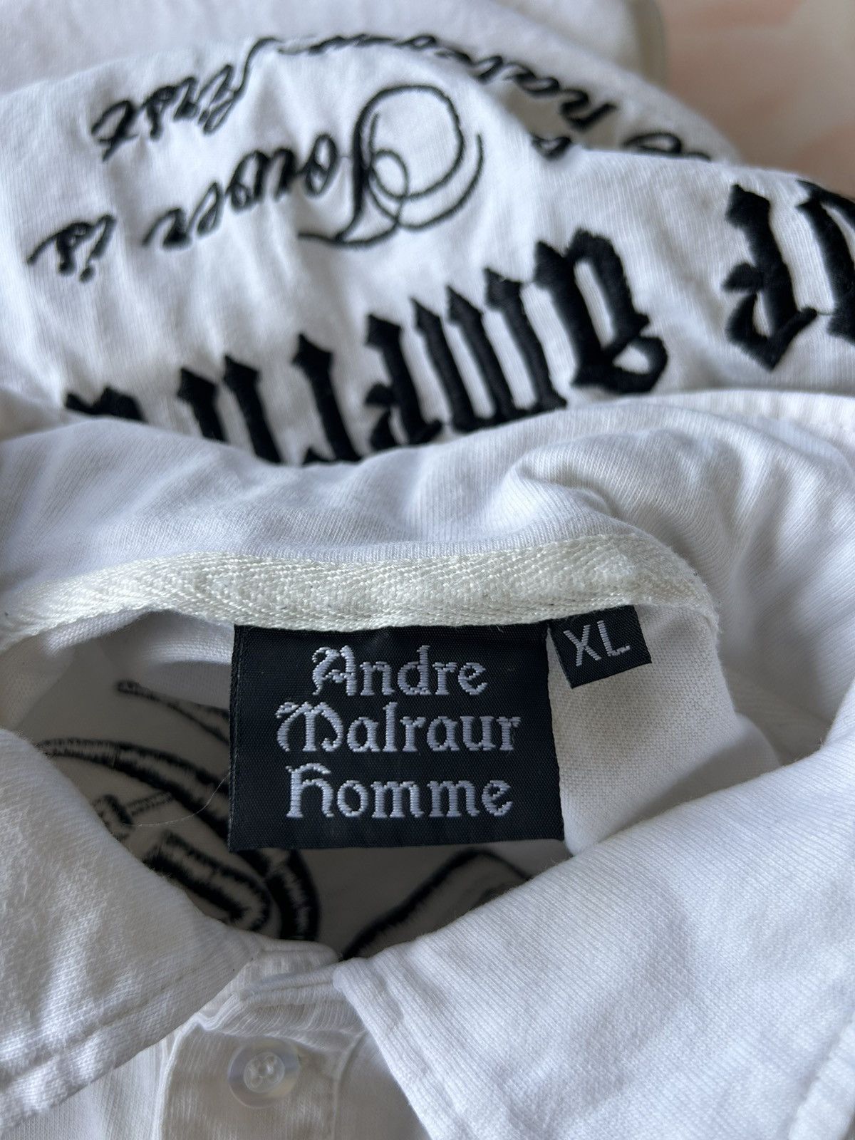Other Andre Malraur Homme Native Americans Embroidered Tshirt Size US XS / EU 42 / 0 - 10 Thumbnail