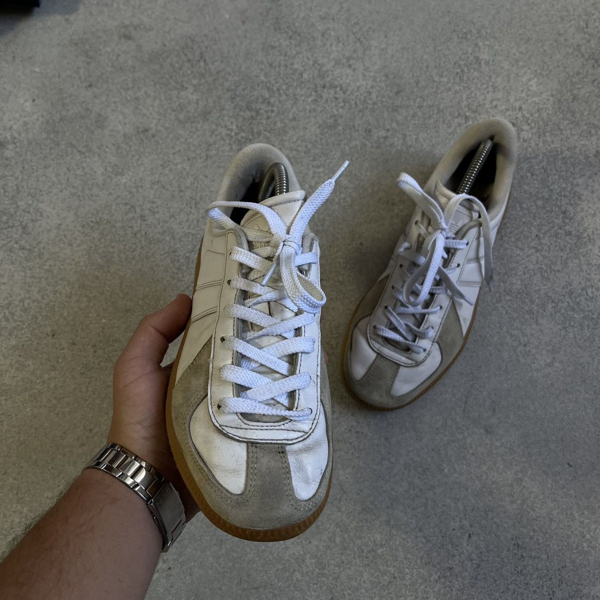 Vintage BW Sport 300 GAT Leather Shoes Maison Margiela Replica Style Size US 5.5 / EU 38 - 2 Thumbnail