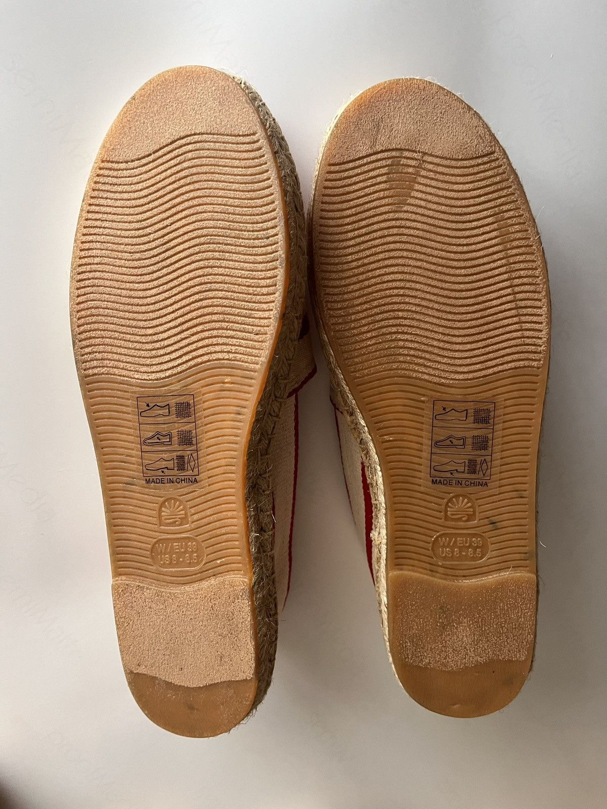 Soludos Soludos Striped Red and White Espadrilles size 8-8.5 Size US 8 / IT 38 - 6 Thumbnail