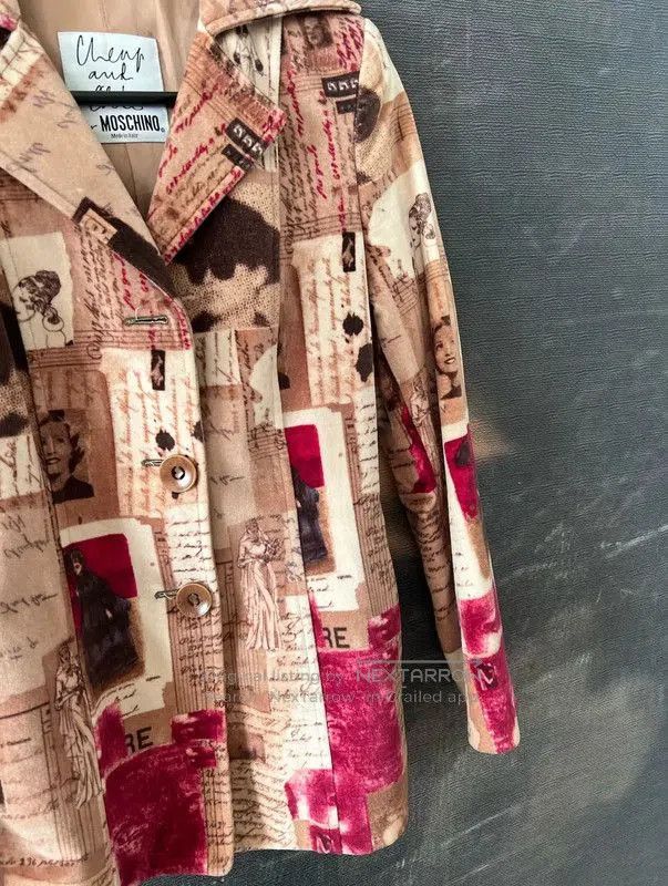 Moschino Moschino Artistic Printed Women's Jacket . Size M / US 6-8 / IT 42-44 - 7 Thumbnail