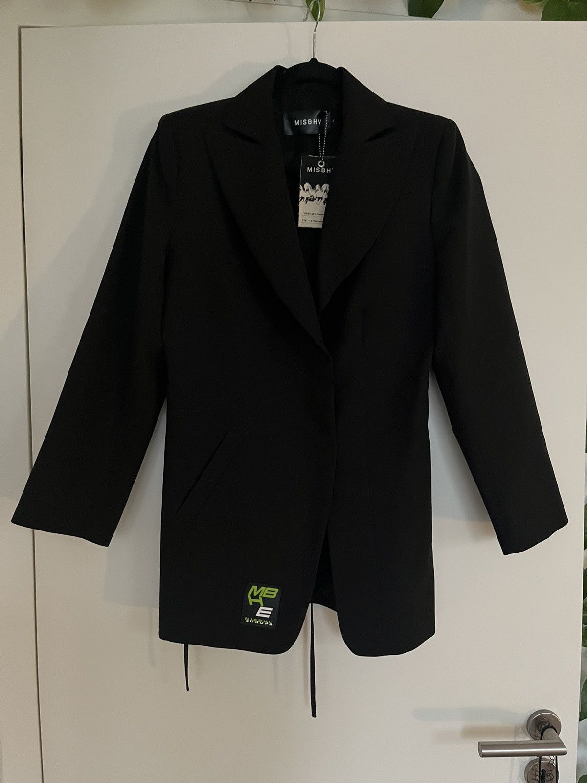 image of Misbhv Tailored Womens Blazer in Black (Size Small)