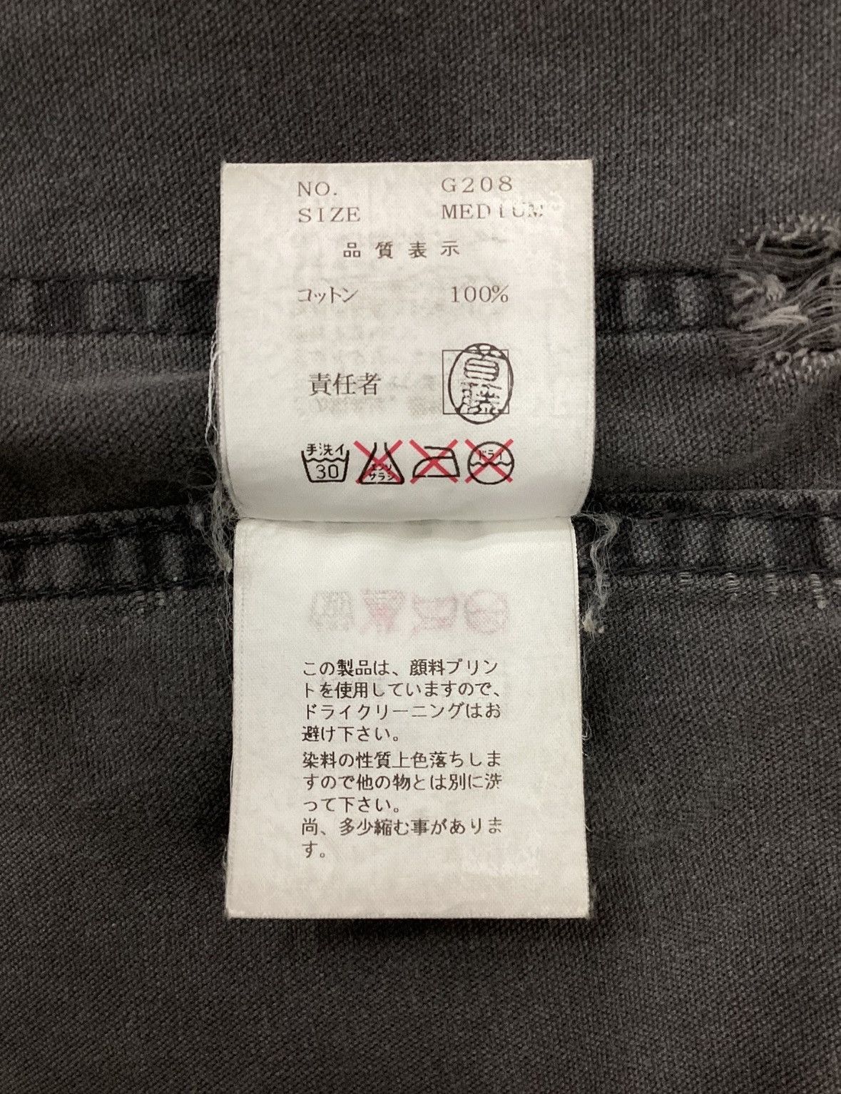 Undercover UNDERCOVER1999SS ‘GROUPIE’ Relief Stamped Slate Grey Jumpsu Size US M / EU 48-50 / 2 - 5 Thumbnail