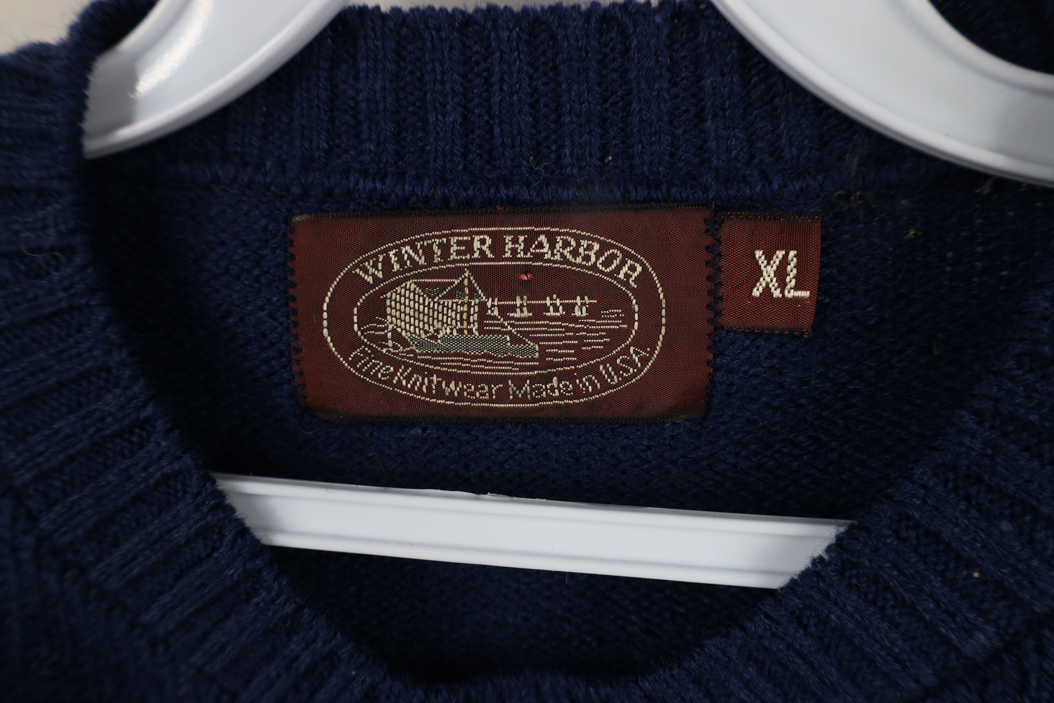 Vintage Vintage 70s Streetwear Ribbed Knit Crewneck Sweater USA Size XL / US 12-14 / IT 48-50 - 7 Thumbnail