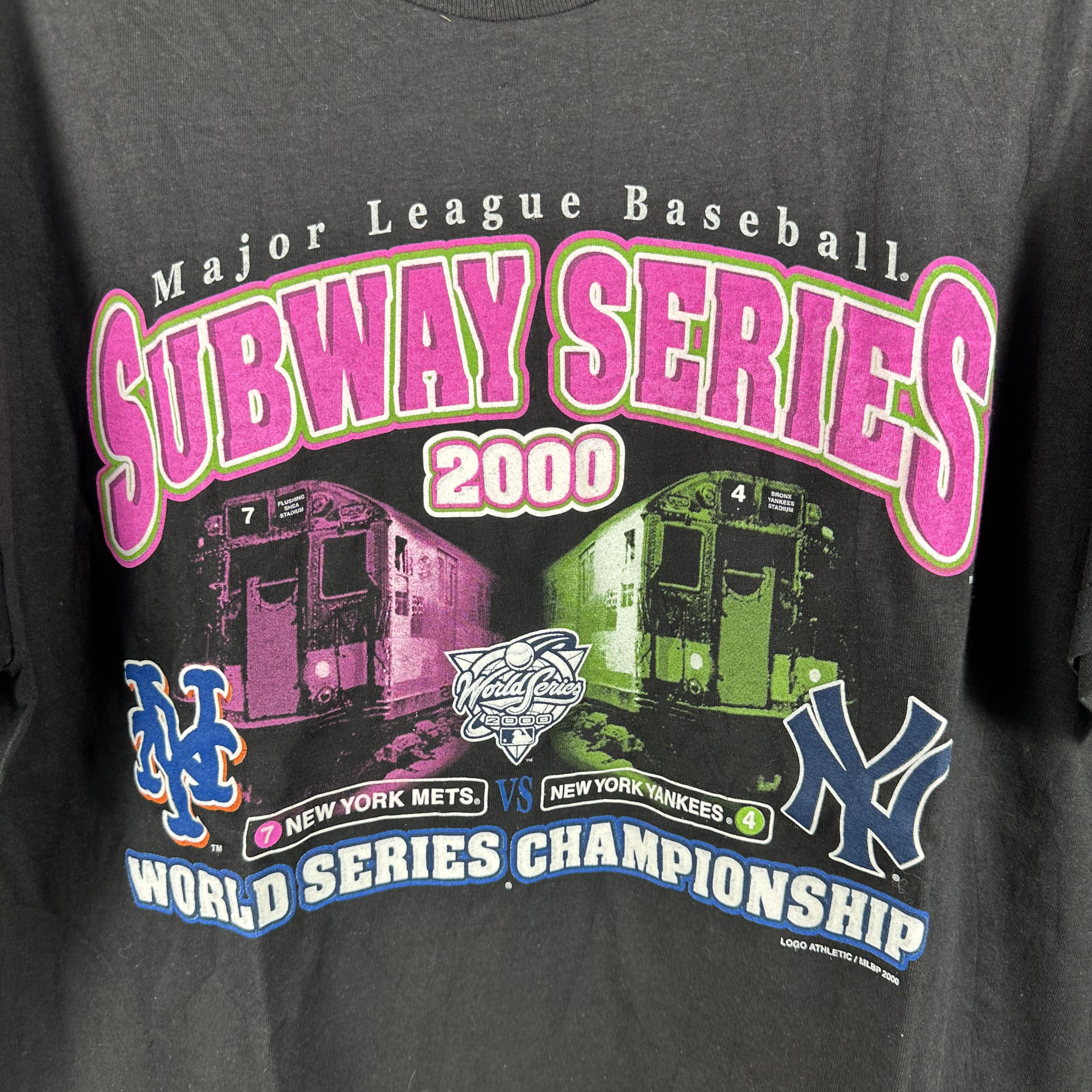 Vintage 2000 MLB Subway Series World Series Championship T-shirt Size US XXL / EU 58 / 5 - 2 Thumbnail