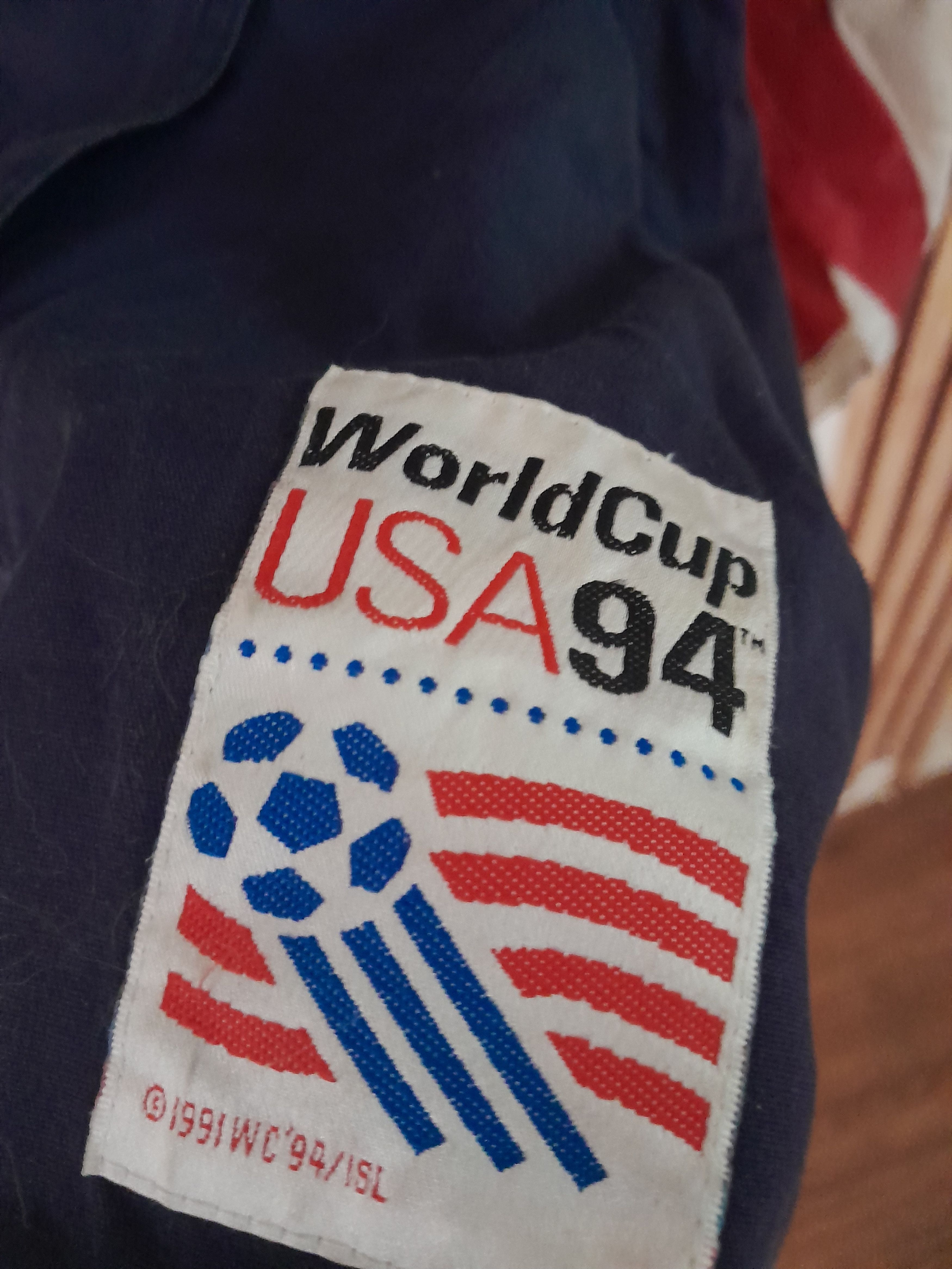 Adidas Vintage Adidas USA World Cup 1994 Hoodie Jacket Size US L / EU 52-54 / 3 - 2 Thumbnail