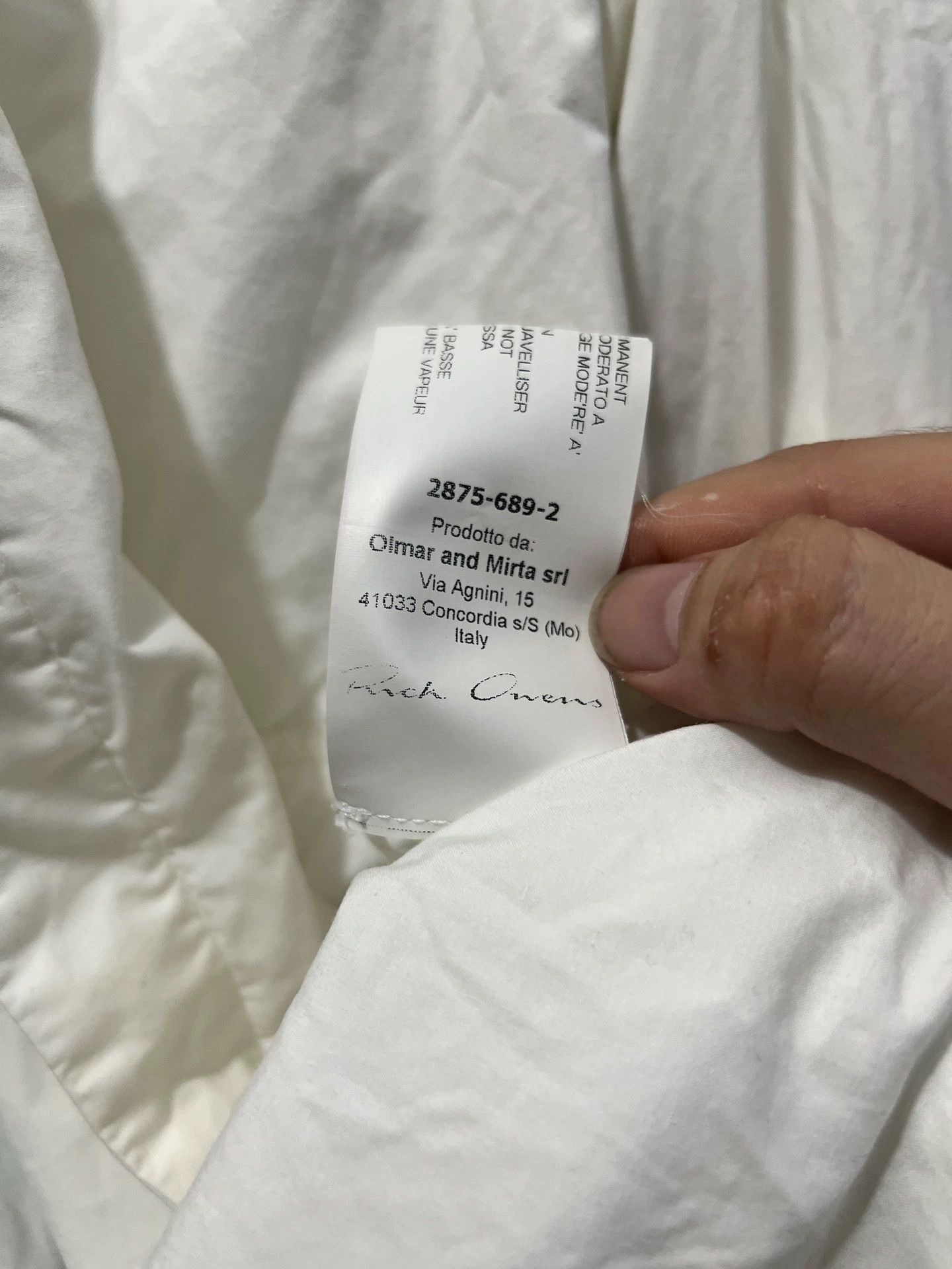 Rick Owens Rick Owens F/W14 Moody Asymmetric Collar Tank Shirt - Rare Size US L / EU 52-54 / 3 - 9 Thumbnail