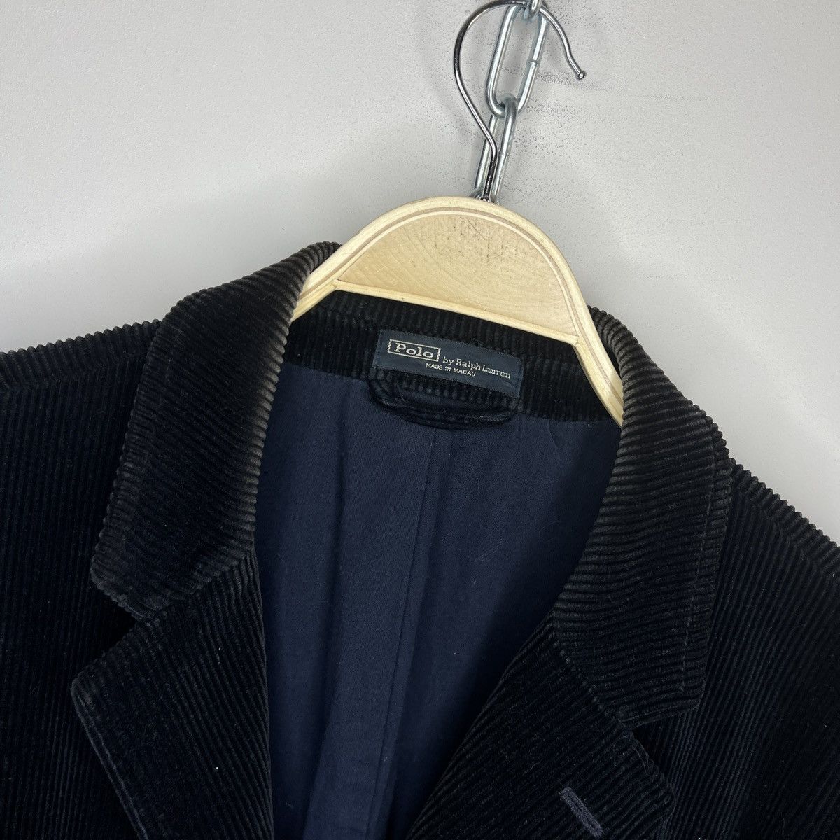 Polo Ralph Lauren × RRL Ralph Lauren × Ralph Lauren Vintage Polo Ralph Lauren Corduroy Blazer Jacket Coat Navy Size US L / EU 52-54 / 3 - 4 Thumbnail