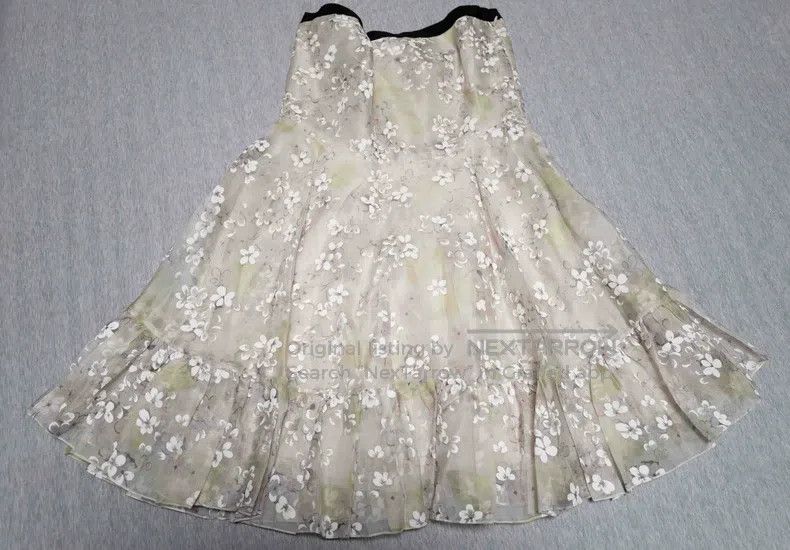 Valentino Valentino silk print bandeau dress Size M / US 6-8 / IT 42-44 - 1 Thumbnail