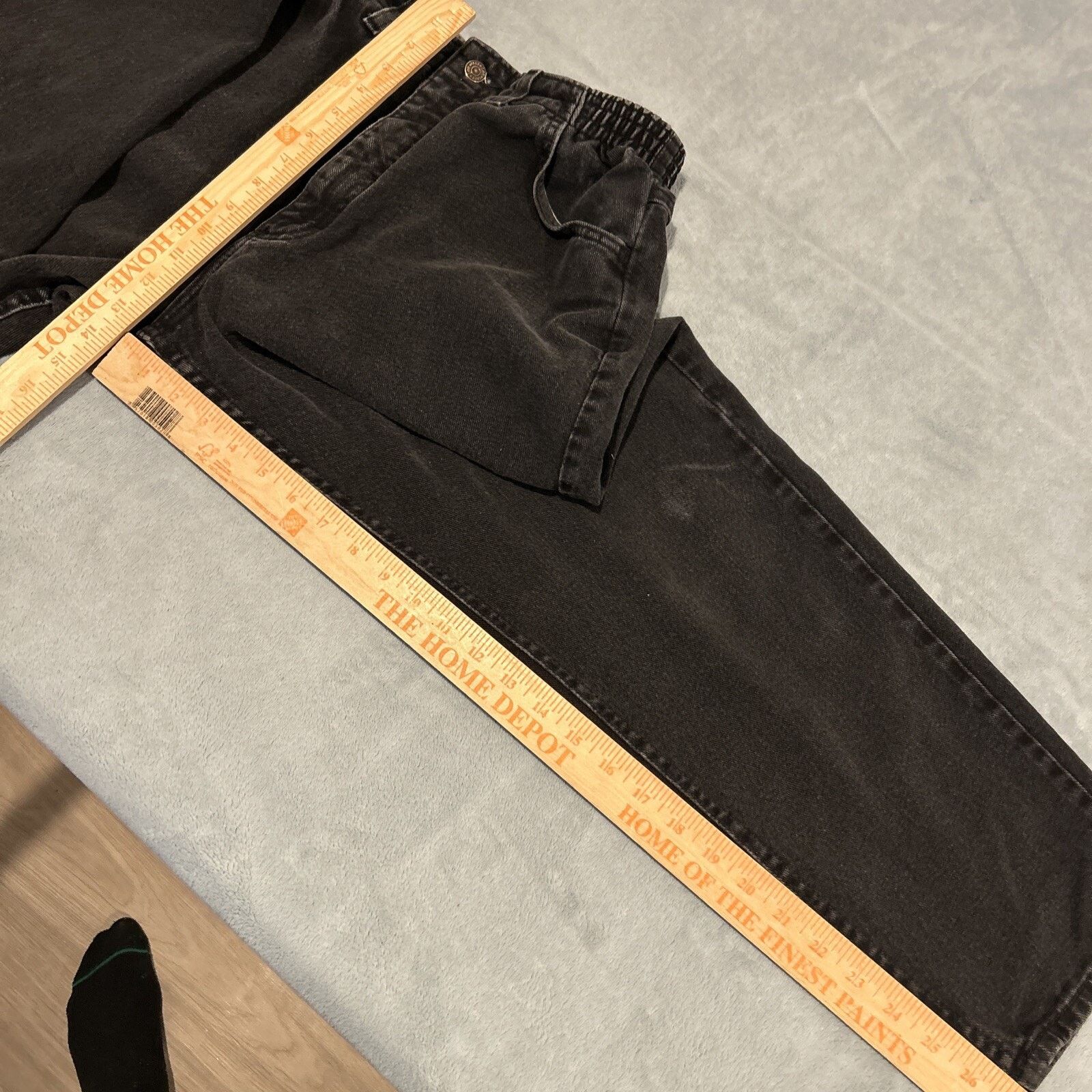 Lee Tapered Loose Baggy jeans Women 14 31x27 Stretch Relaxed Size 36" / US 14 / IT 50 - 16 Thumbnail