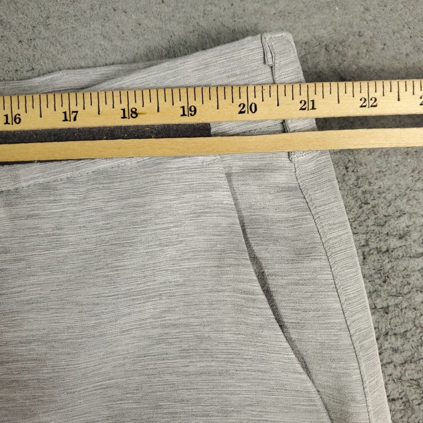 Callaway Callaway Shorts Mens Flat Front Chino Gray 40 IN Regular Waist Size 40 Casual Golf Logo Pockets Size US 40 / EU 56 - 4 Thumbnail